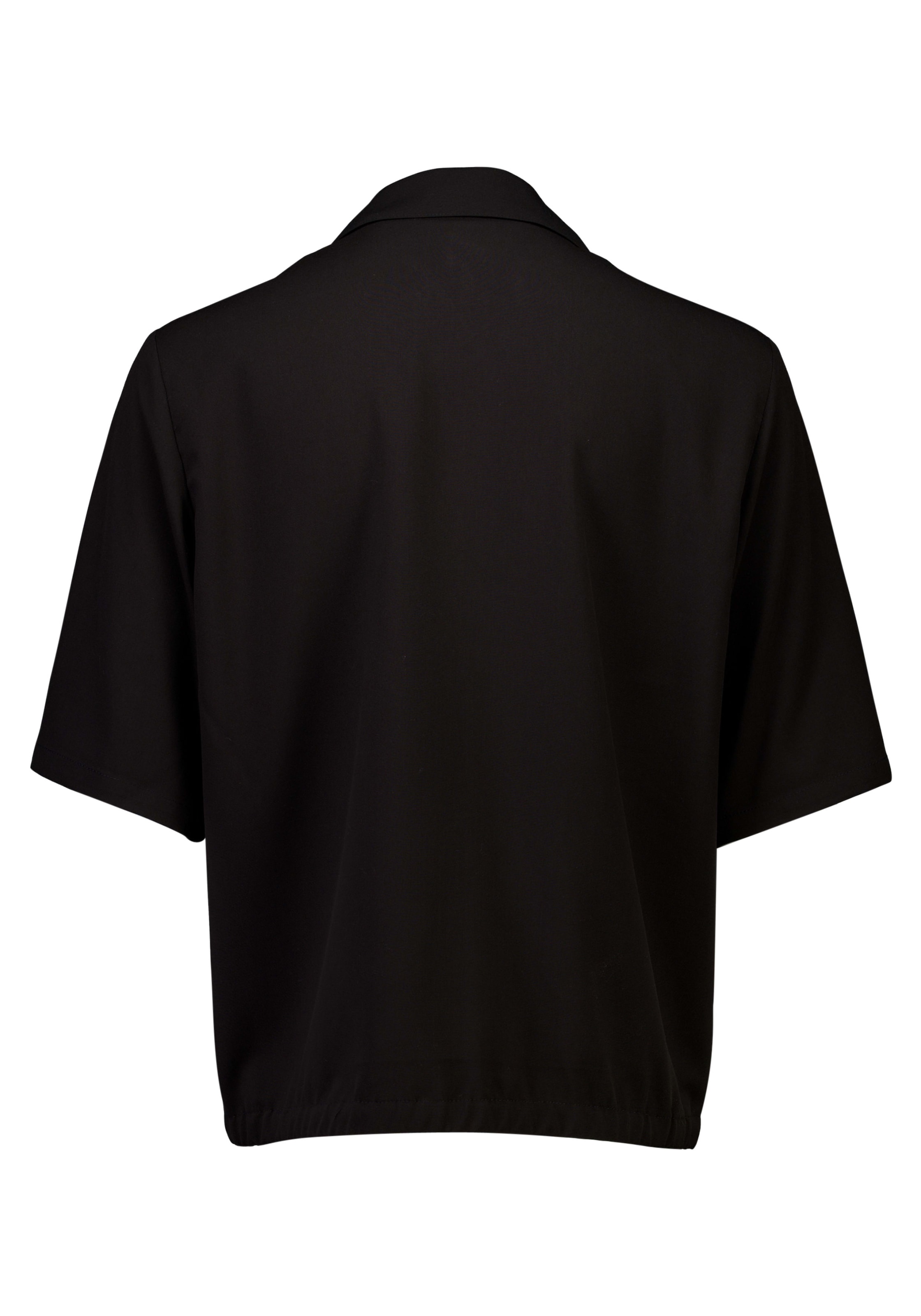 LINDBERGH Veste chemisier ohne Kapuze Halbarm, mit Knopfleiste und Viskose