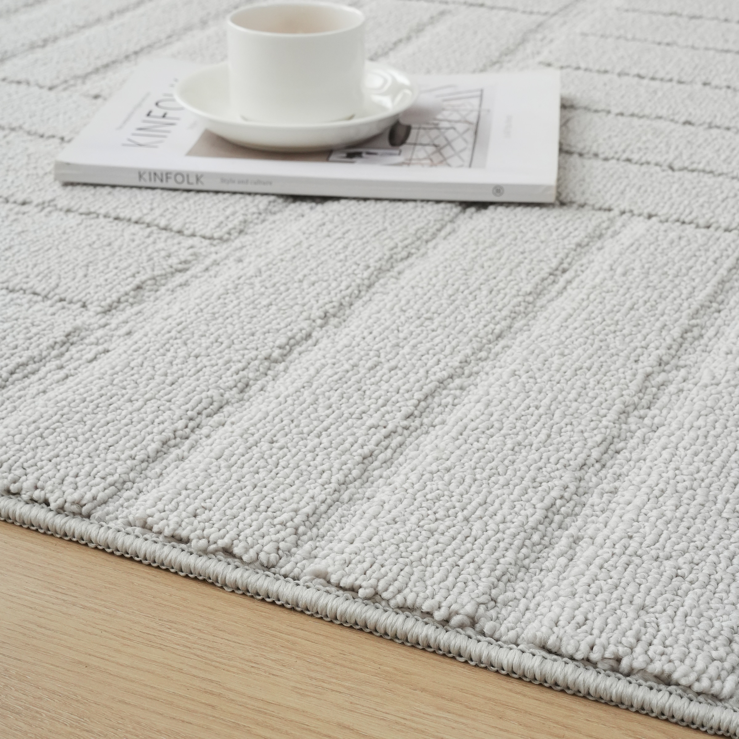 GOODproduct Tapis »Neele, Boho-Design, Hoch-Tief, waschbar« Rectangulaire 12 mm Höhe effet 3D, scandinave, tapis design, salon, chambre