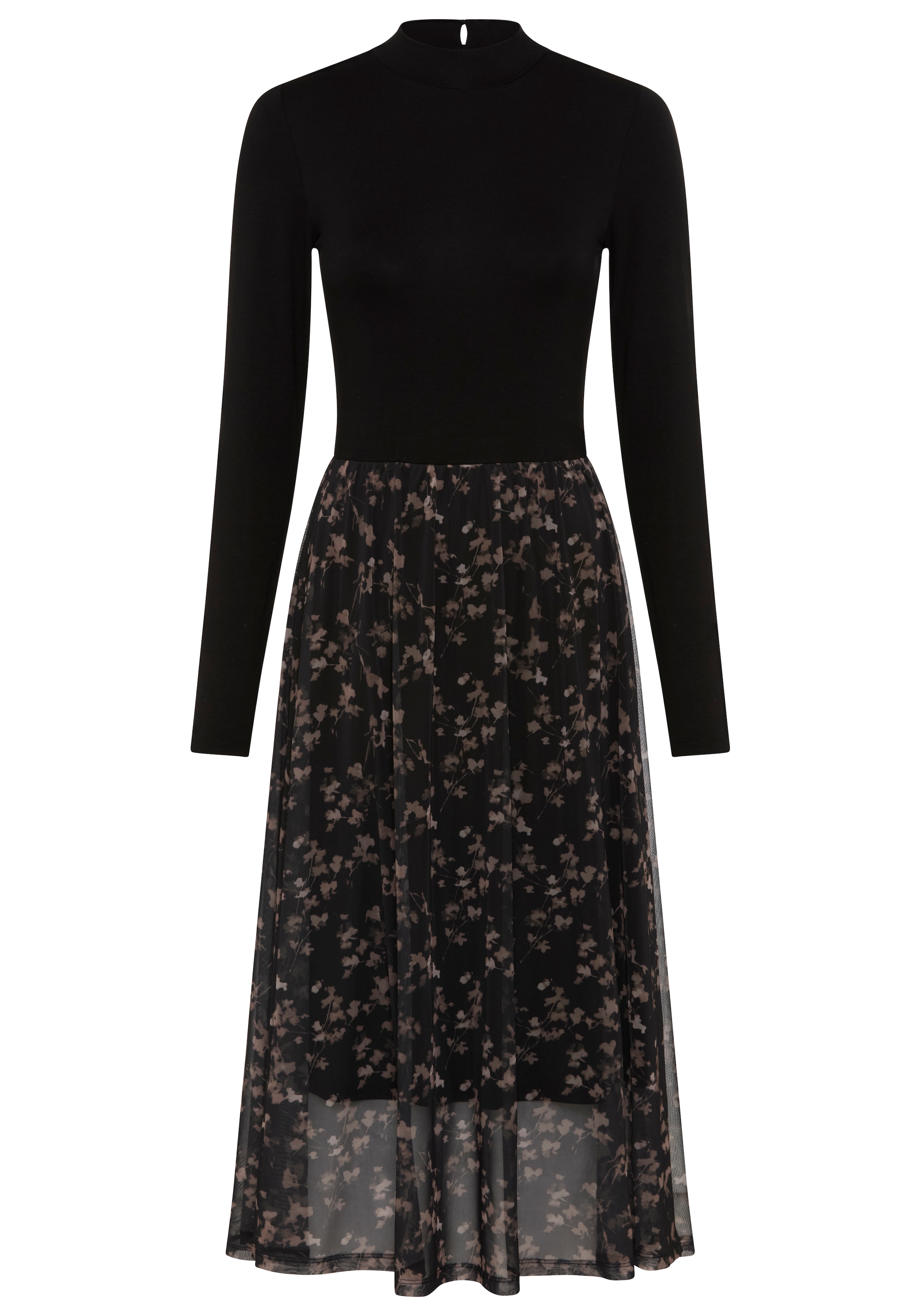 Laura Scott Robe en maille Sans poche | Sans poches en mélange viscose élastique, coupe ajustée, manches longues