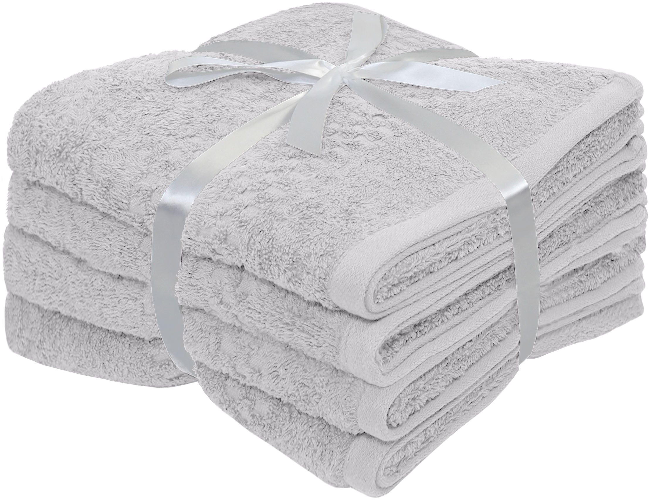 GOODproduct Handtuch »Regona, Handtücher 50x100cm, flauschig und weich, 500gr/m²« Premium Handtücher mit Bordüre, Set, 100% Baumwolle, 5 Jahre Garantie