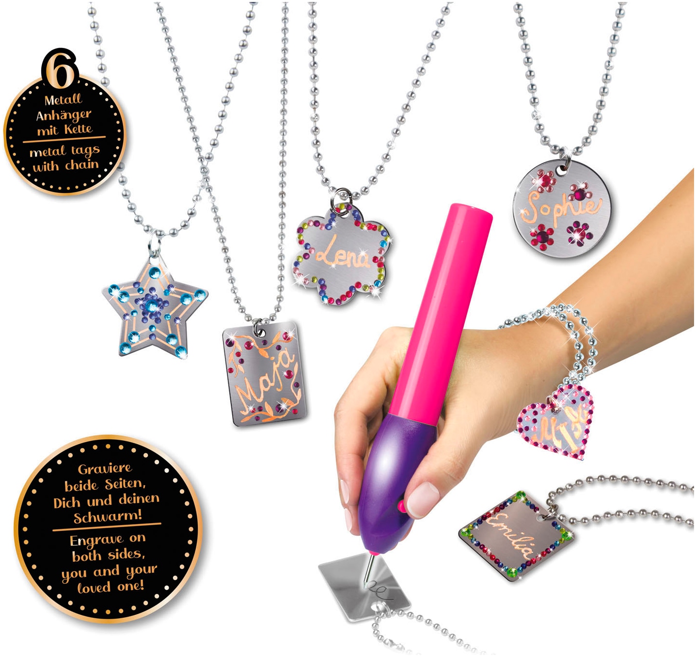 Lena® Kreativset »Metal Jewelry«