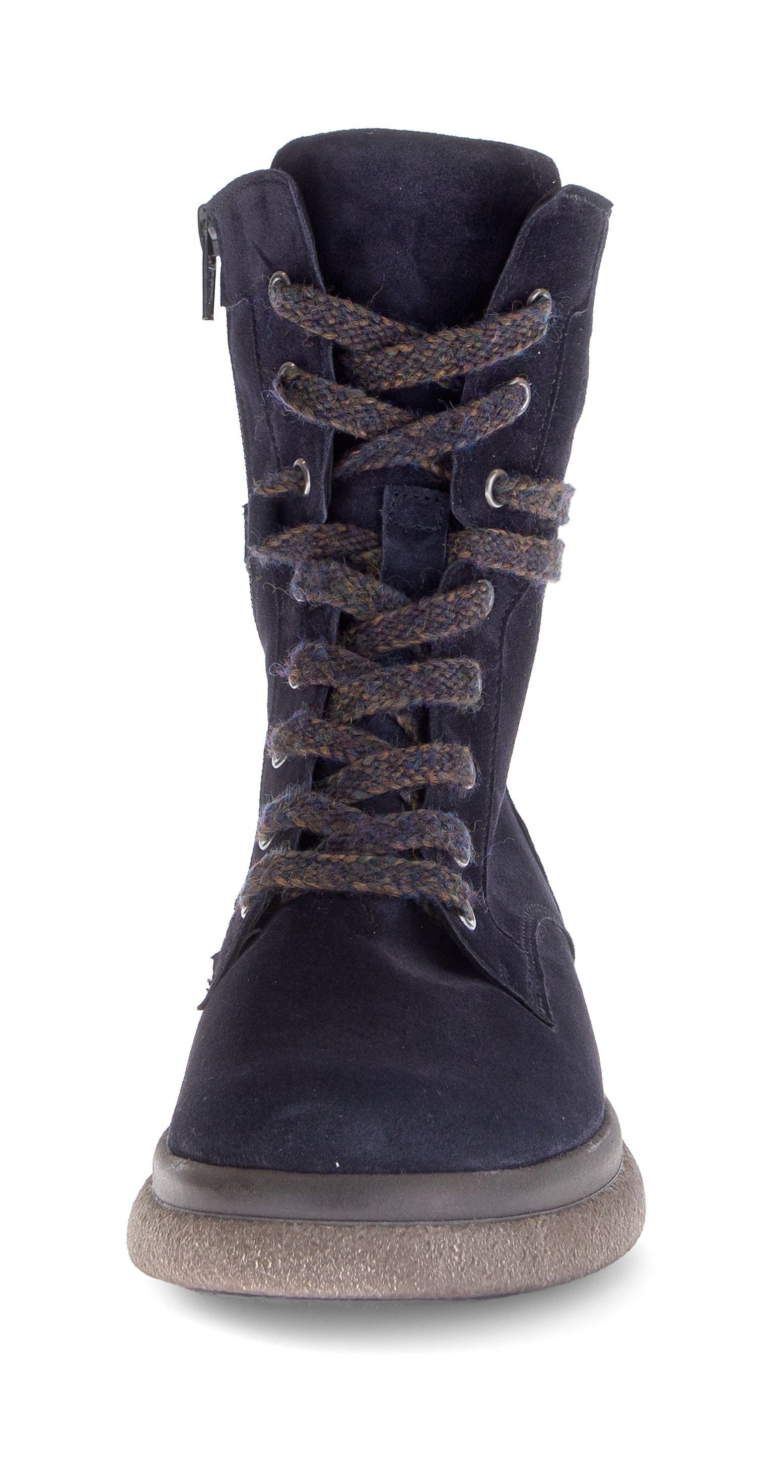 Gabor Bottines à lacets  talon bloc, bottine à lacets avec fermeture éclair intérieure, largeur G