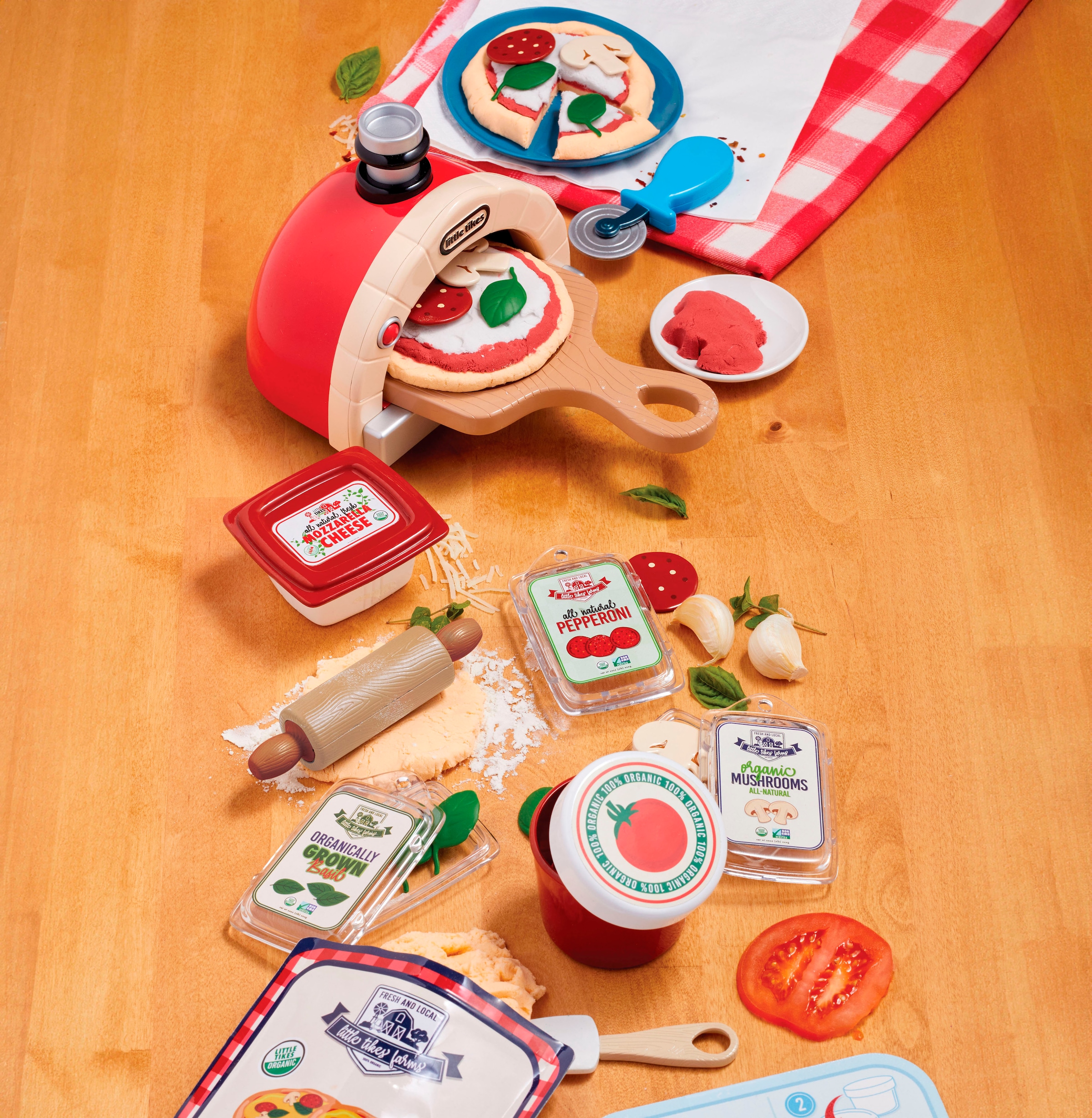 Little Tikes® Aliments pour enfants »Creative Chefs Pizza Kit«