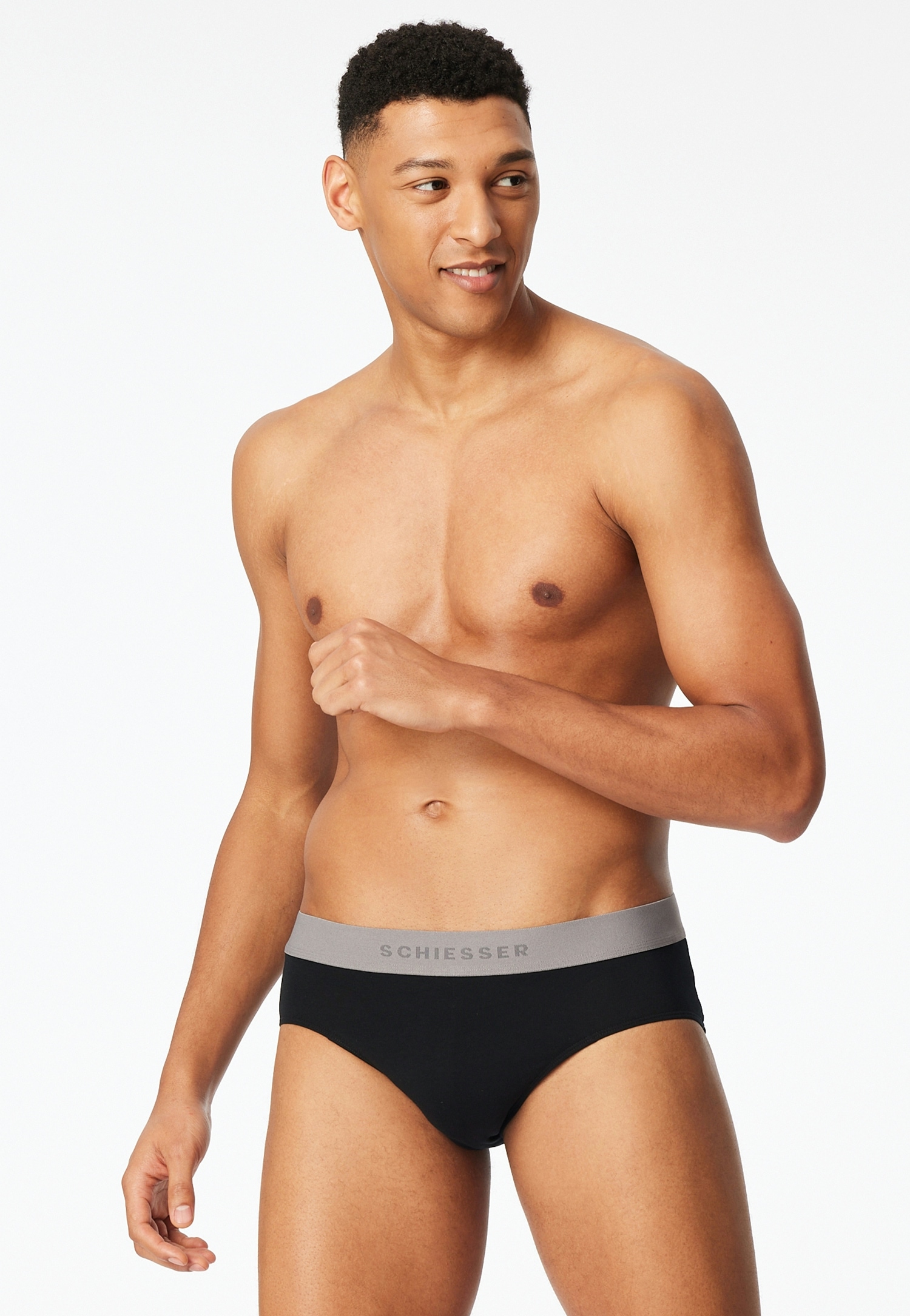 Schiesser Slip rio »95/5 Multipacks« 5er Pack,  ohne Eingriff, Logobund