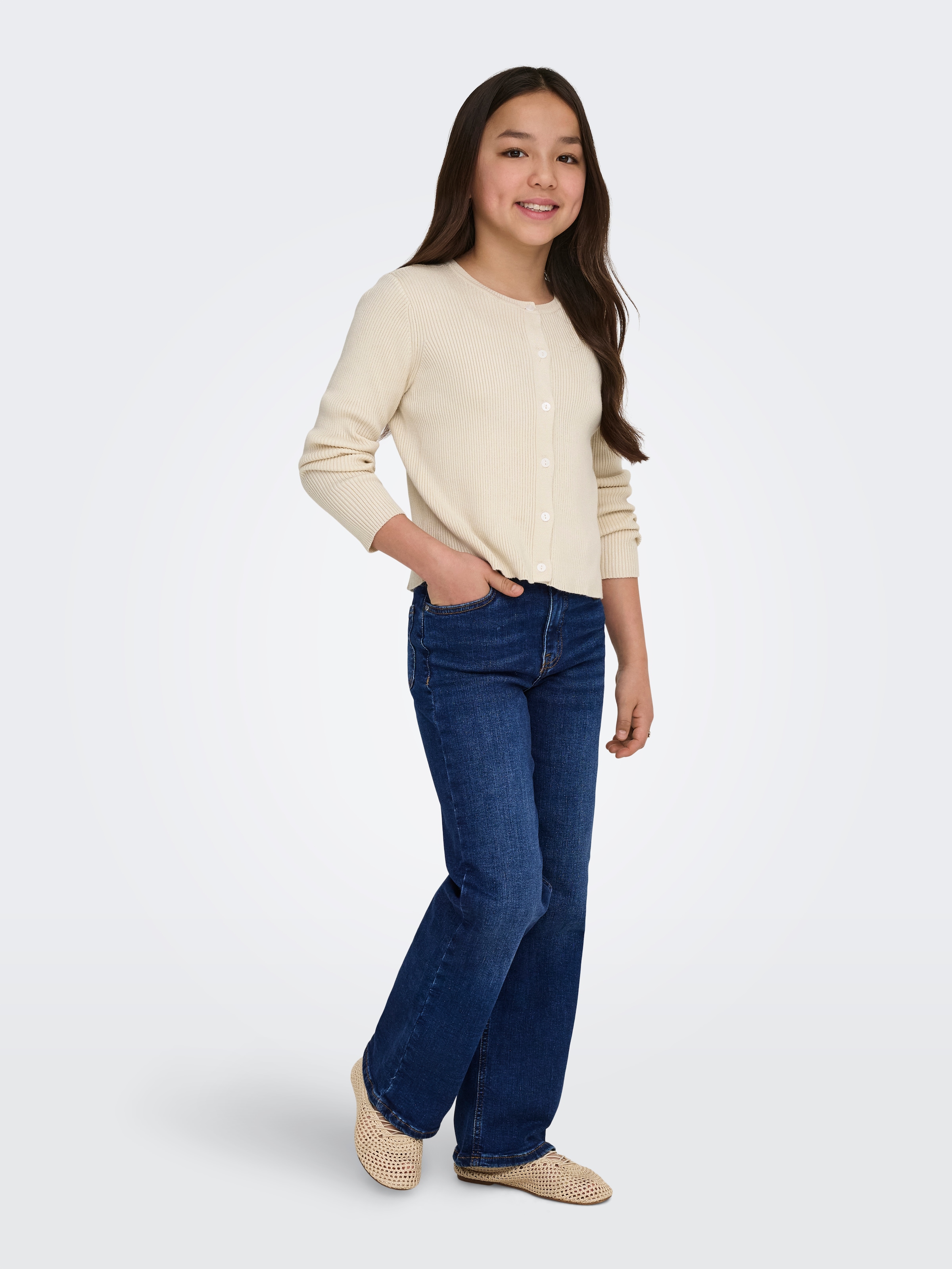 KIDS ONLY Jeans bootcut »KOGMADISON BLUSH WIDE DNM DIA092 NOOS«