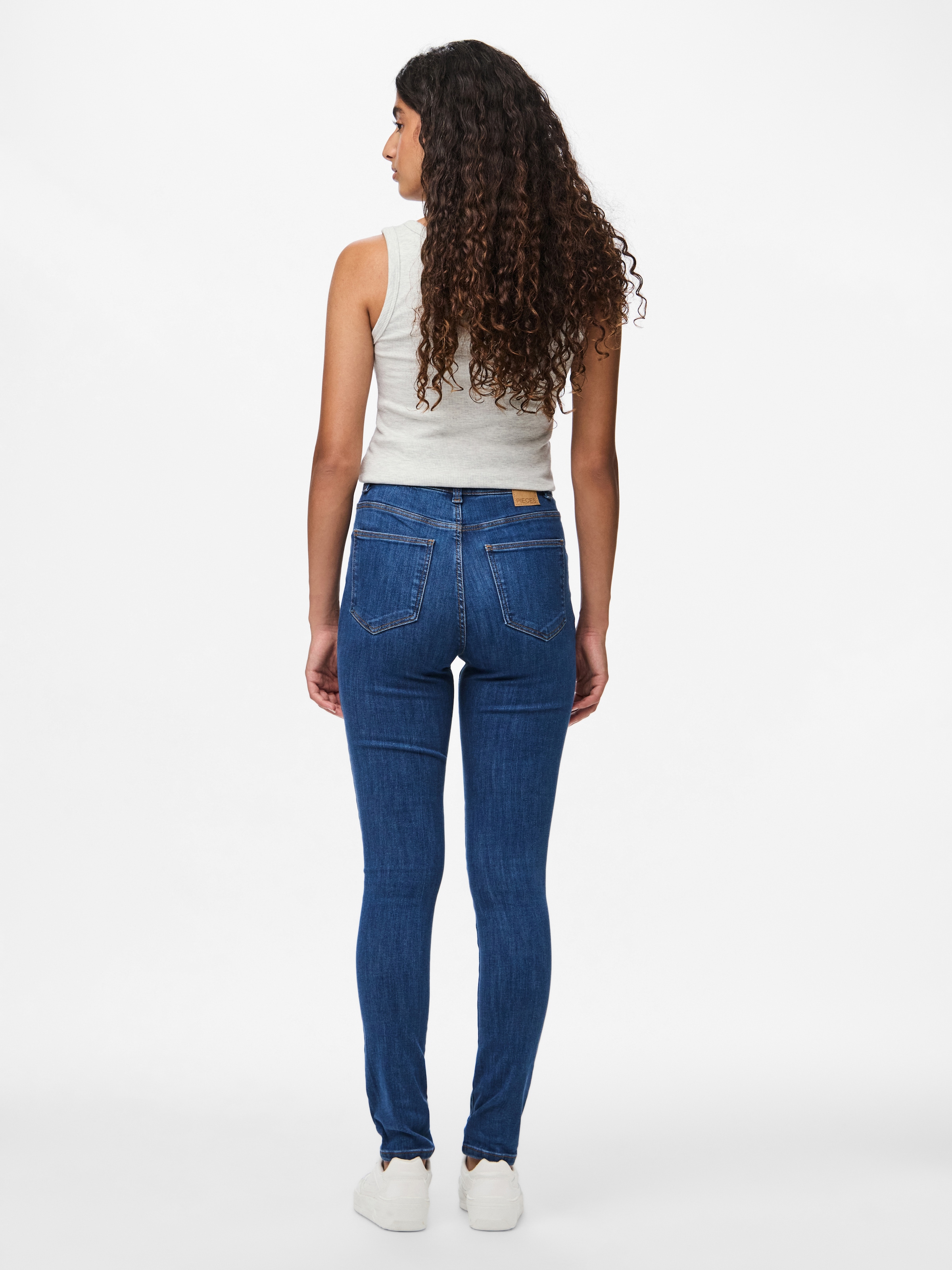 pieces Jeggings en jeans »PCDEA HW SKINNY MB JEGGING NOOS«

