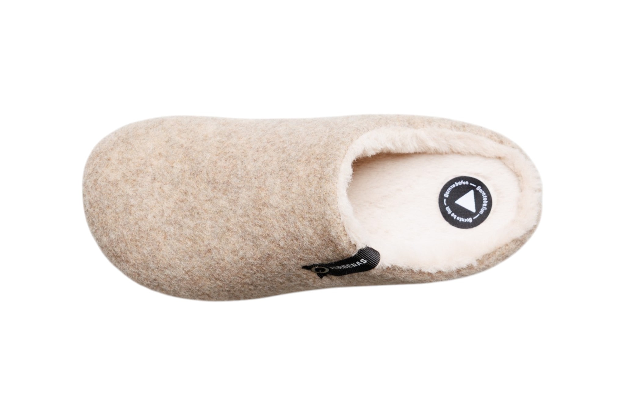 VERBENAS Chausson »YORK PICOS PET TONE«  Chausson, mocassin, chaussure confortable avec inscription de logo
