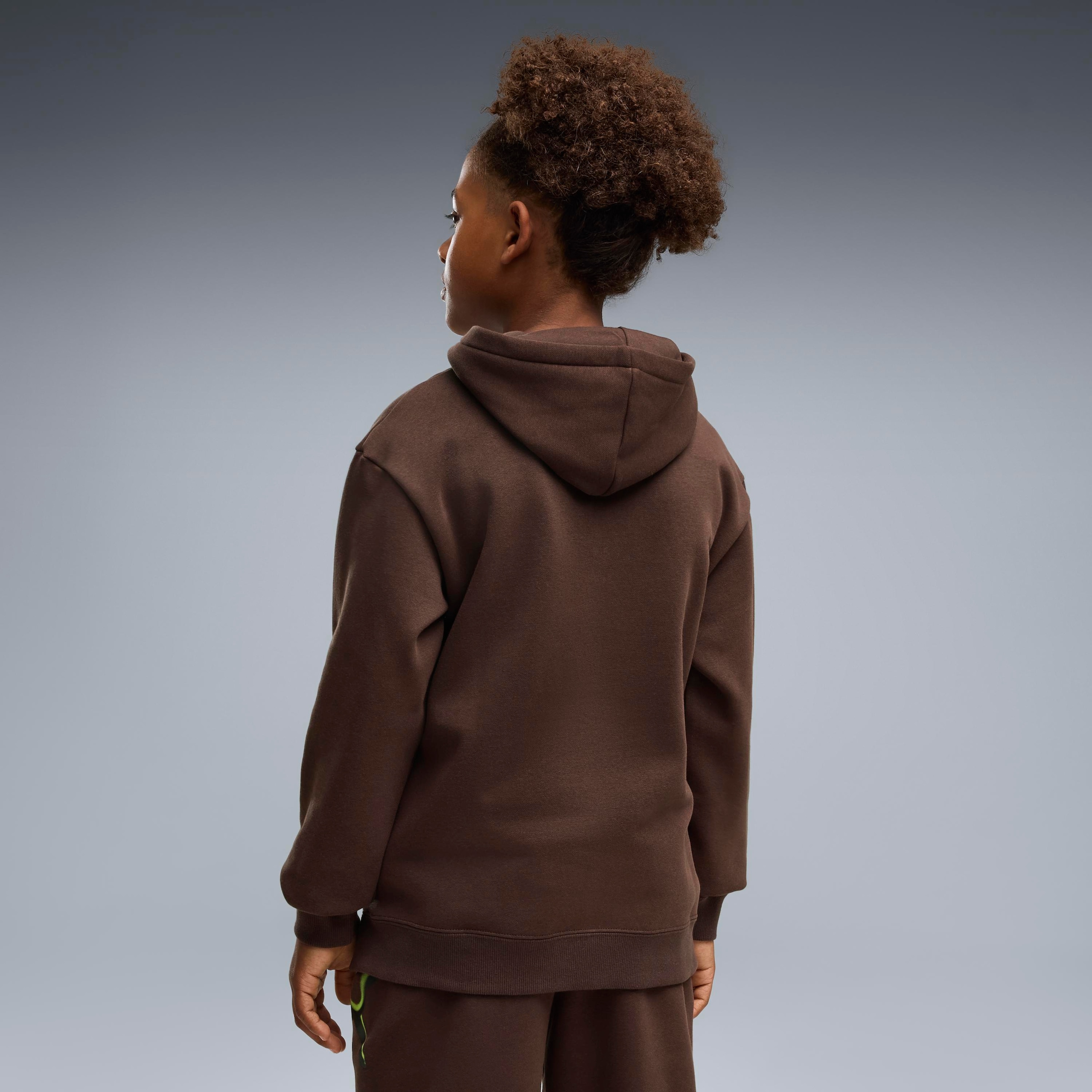 PUMA Kapuzensweatshirt »STREET RELAXED HOODIE FL B«, mit Kapuze, Eingrifftaschen, Ärmellänge lang, für Jugendliche
