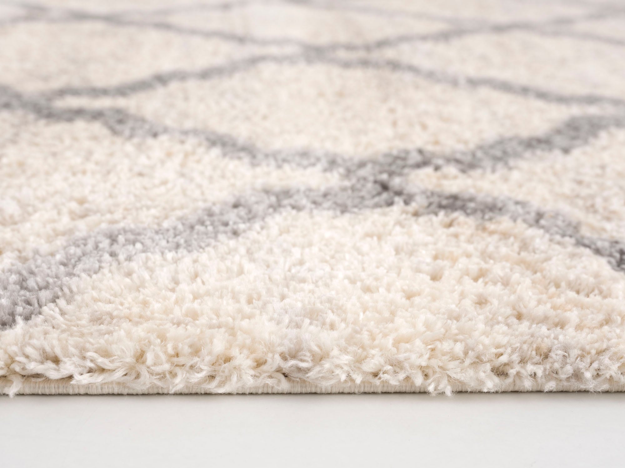 Sanat Hochflor-Teppich »Versay  1550« rechteckig 45 mm Höhe Wohnzimmer, Langflor, Shaggy Teppich