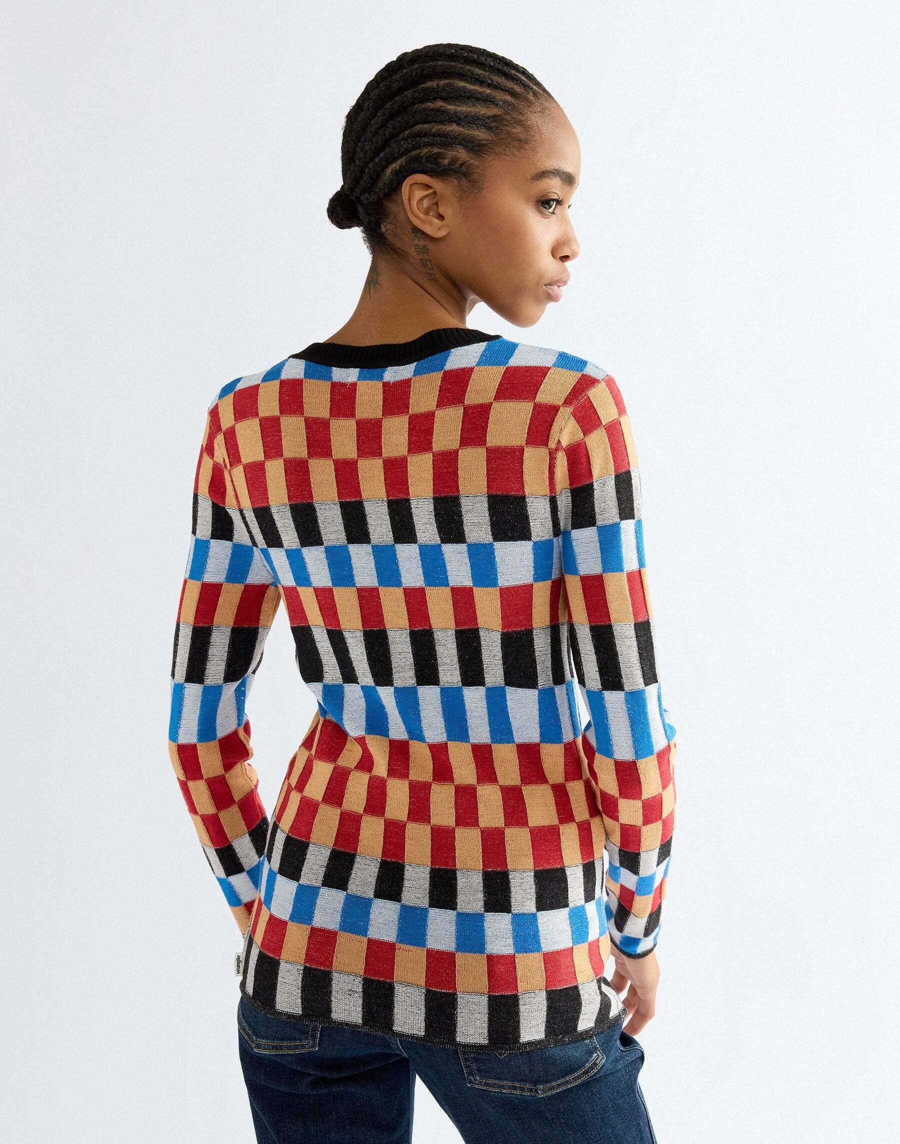 Wrangler Pull en tricot »WRANGLER Pullover Knit Crew«