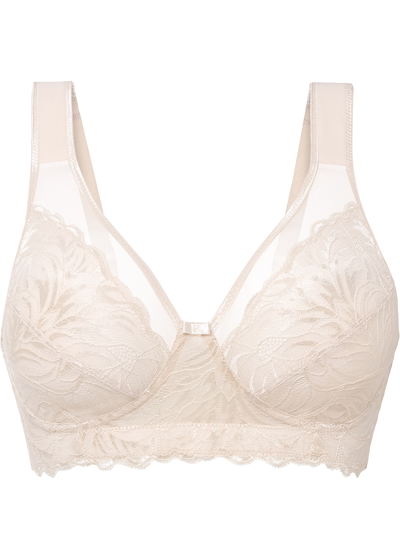 bonprix Soutien-gorge minimisant »Minimizer-BH ohne Bügel mit gepolsterten Trägern« bretelles poudrées, sans armatures, avec dentelle