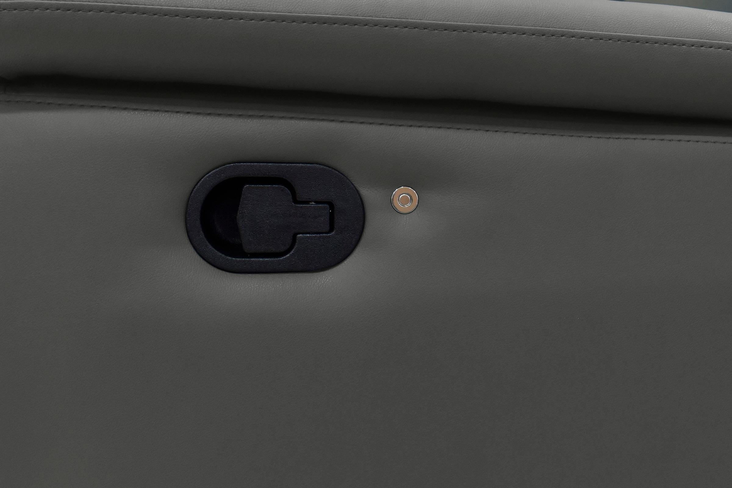 Home affaire Canapé d'angle »Pareli, L-Form, 259cm,m. Recamiere, Echtleder, Kunstleder, Webstoff« man. o. elektr. Relaxfunktion, USB/Kopfteilverstellg u. LED