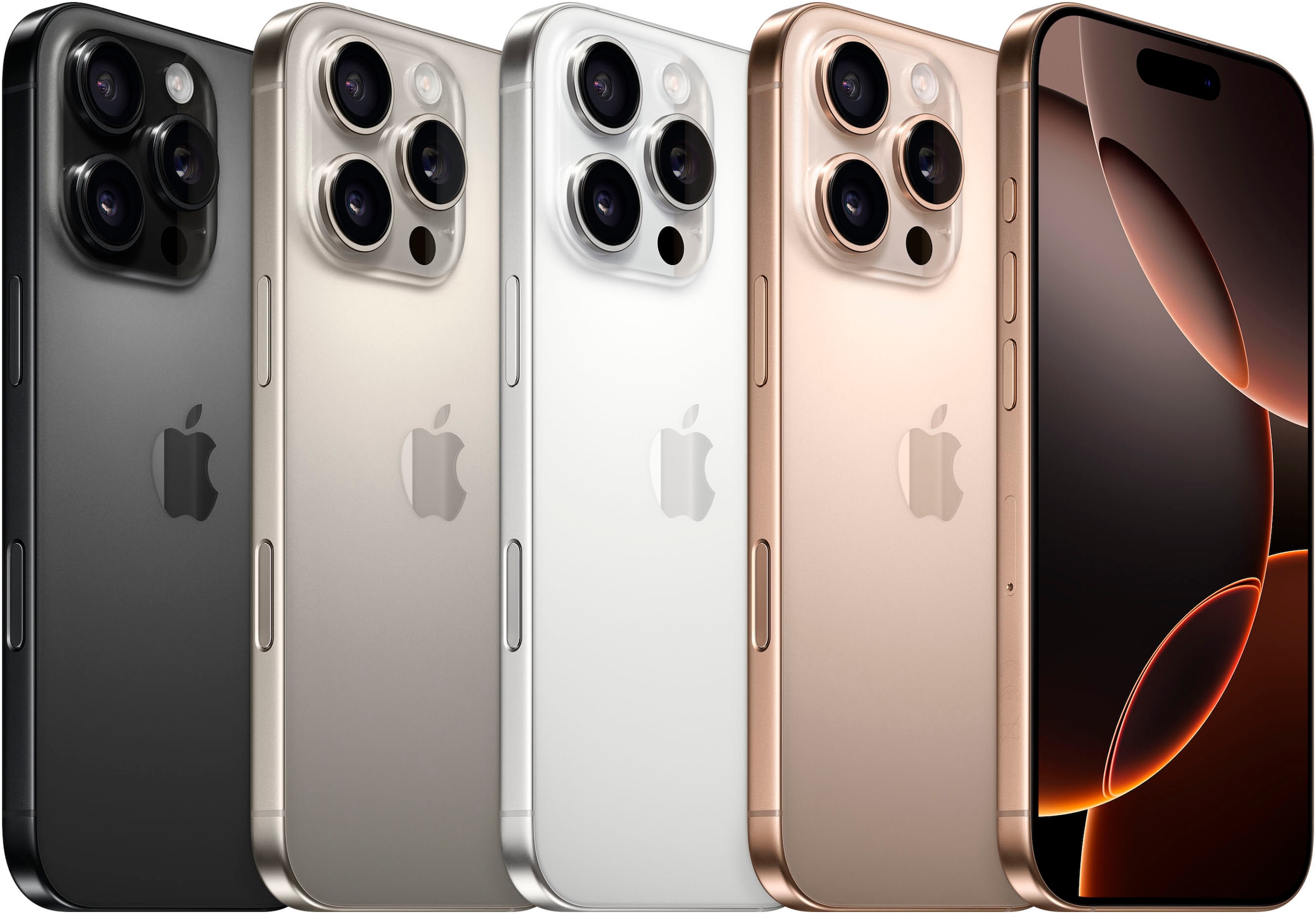 Apple Smartphone »iPhone 16 Pro« Titan Wüstensand