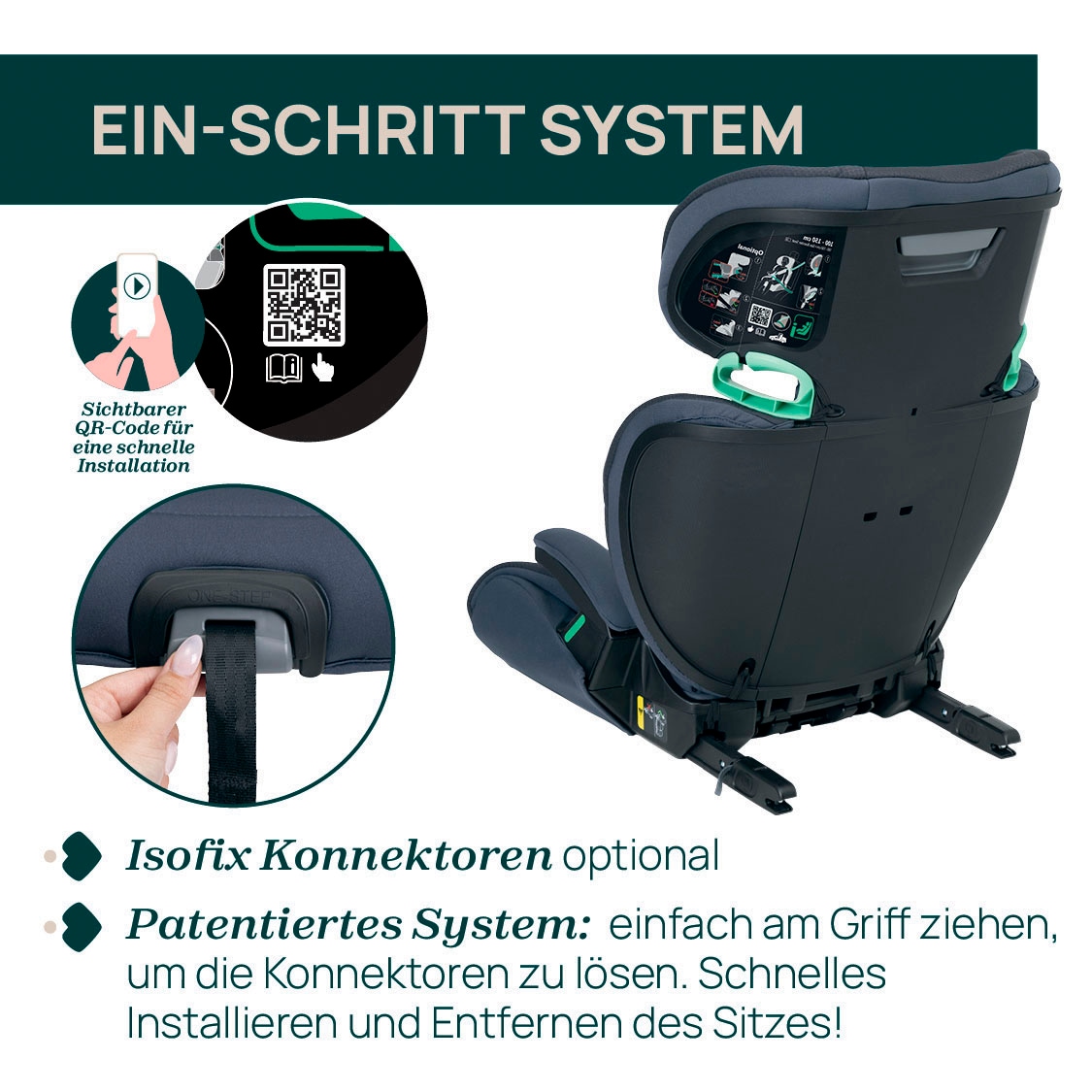 Chicco Autokindersitz »Quizy i-Size« (100-150 cm)