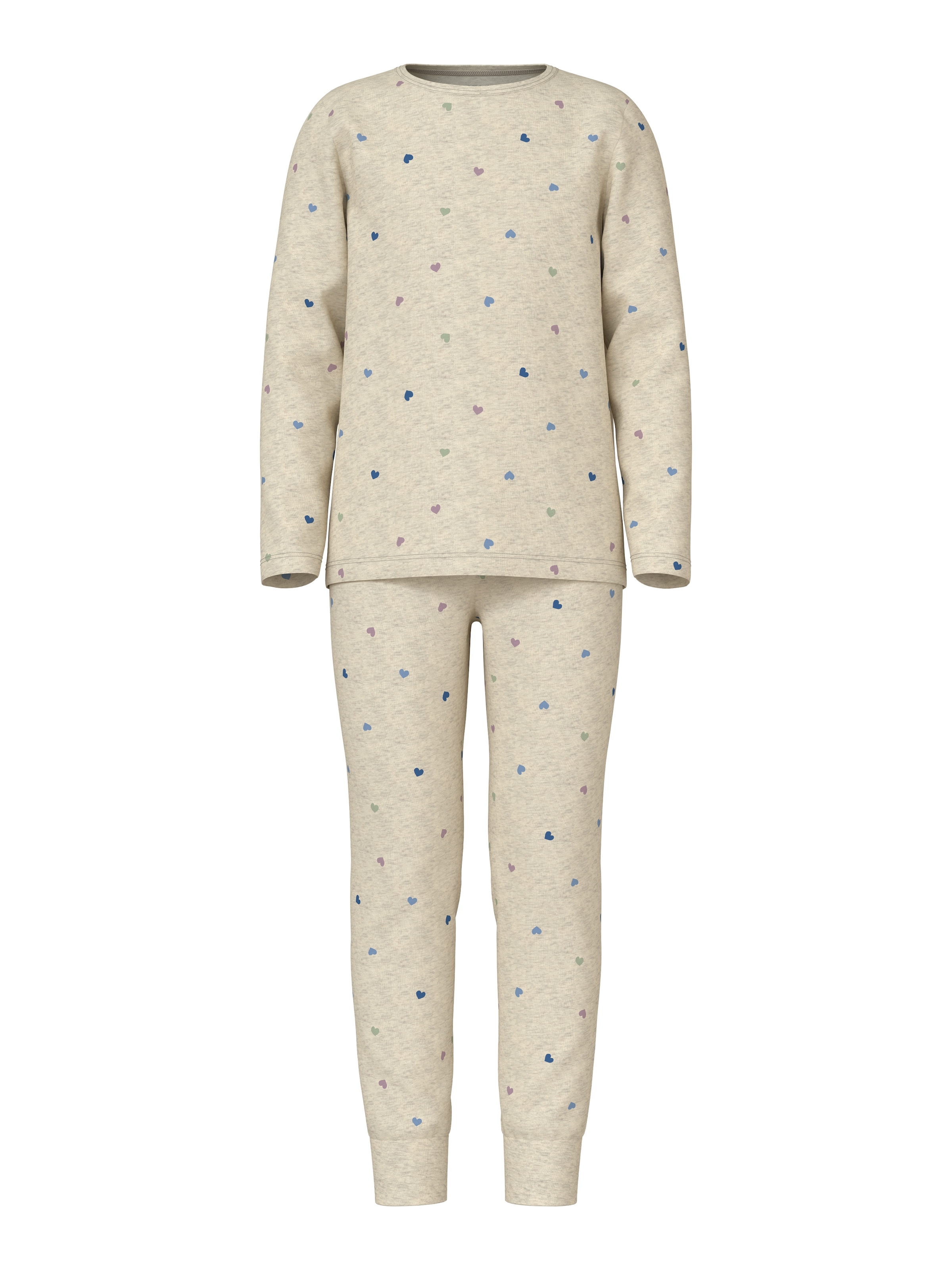 Name It Schlafanzug »NKFNIGHTSET PEYOTE HEARTS NOOS« Set, 2 tlg.