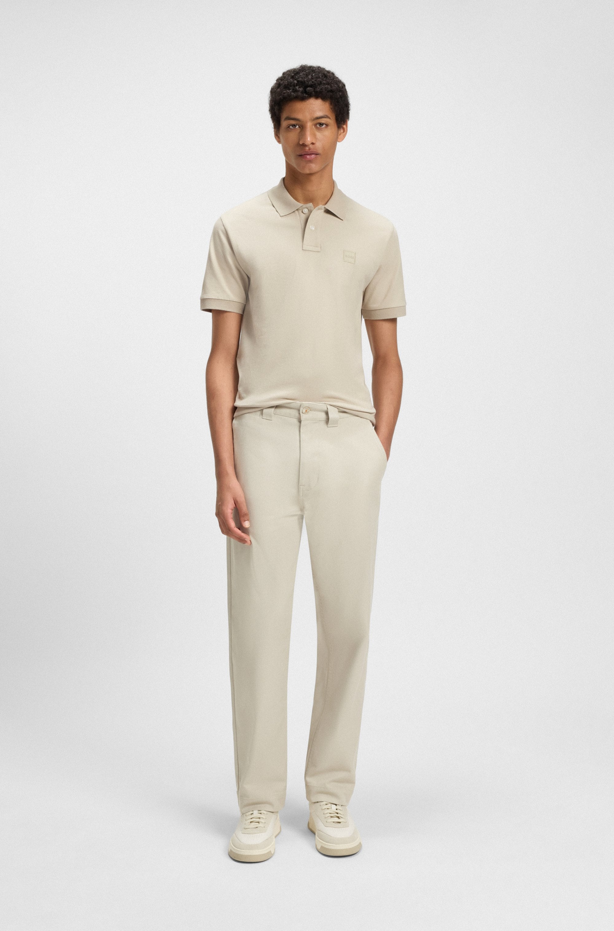 BOSS ORANGE Polo »Passenger« mit Polokragen