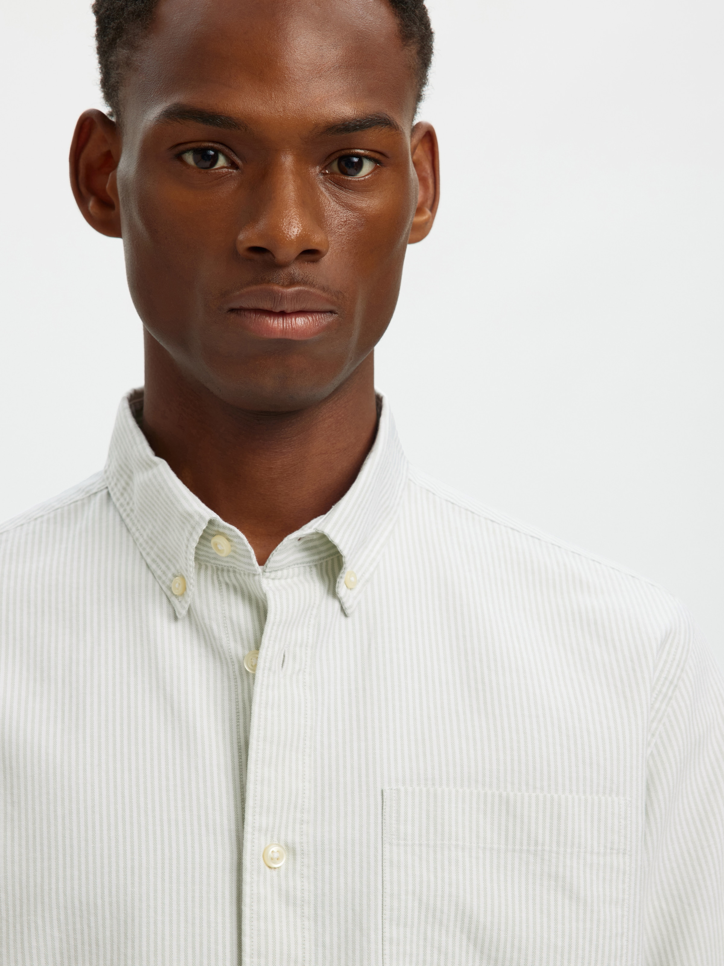 SELECTED Chemise à manches longues »SLHREGRICK-OX SHIRT LS NOOS« Baumwolle, regular fit