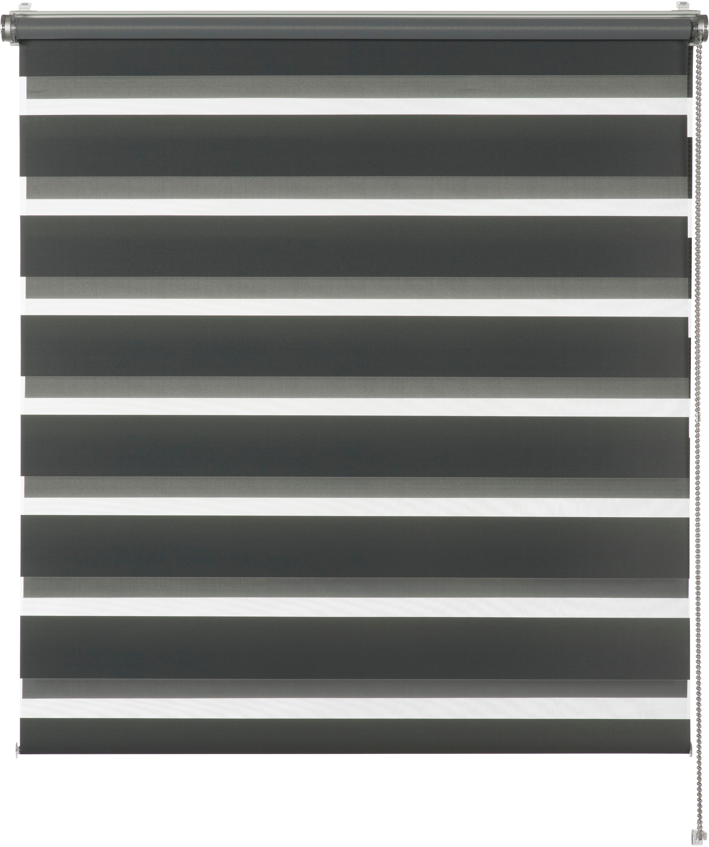 SCHÖNER WOHNEN-Kollektion Store double »Tilda« transparent Avec perçage / sans perçage suspendu librement geklemmt, silberne oder weisse Rollo-Technik
