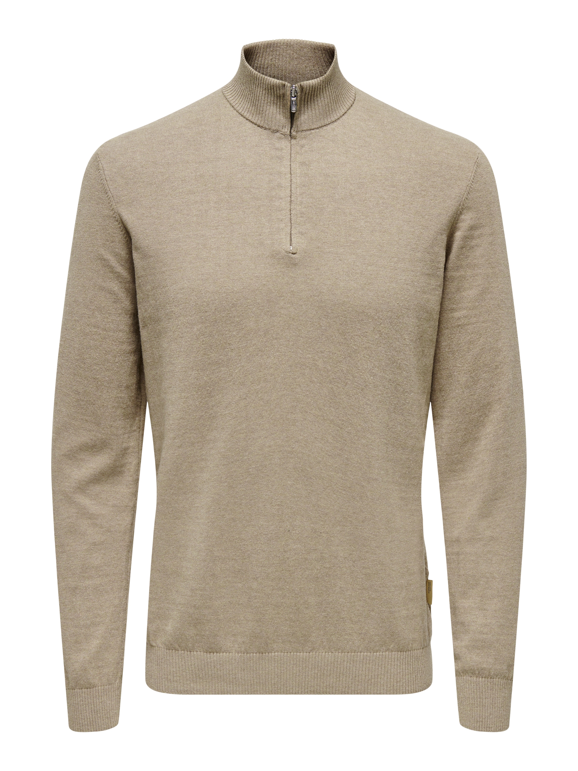 ONLY & SONS Troyer »ONSLOUI REG 12 MEL HALF ZIP KNIT NOOS«