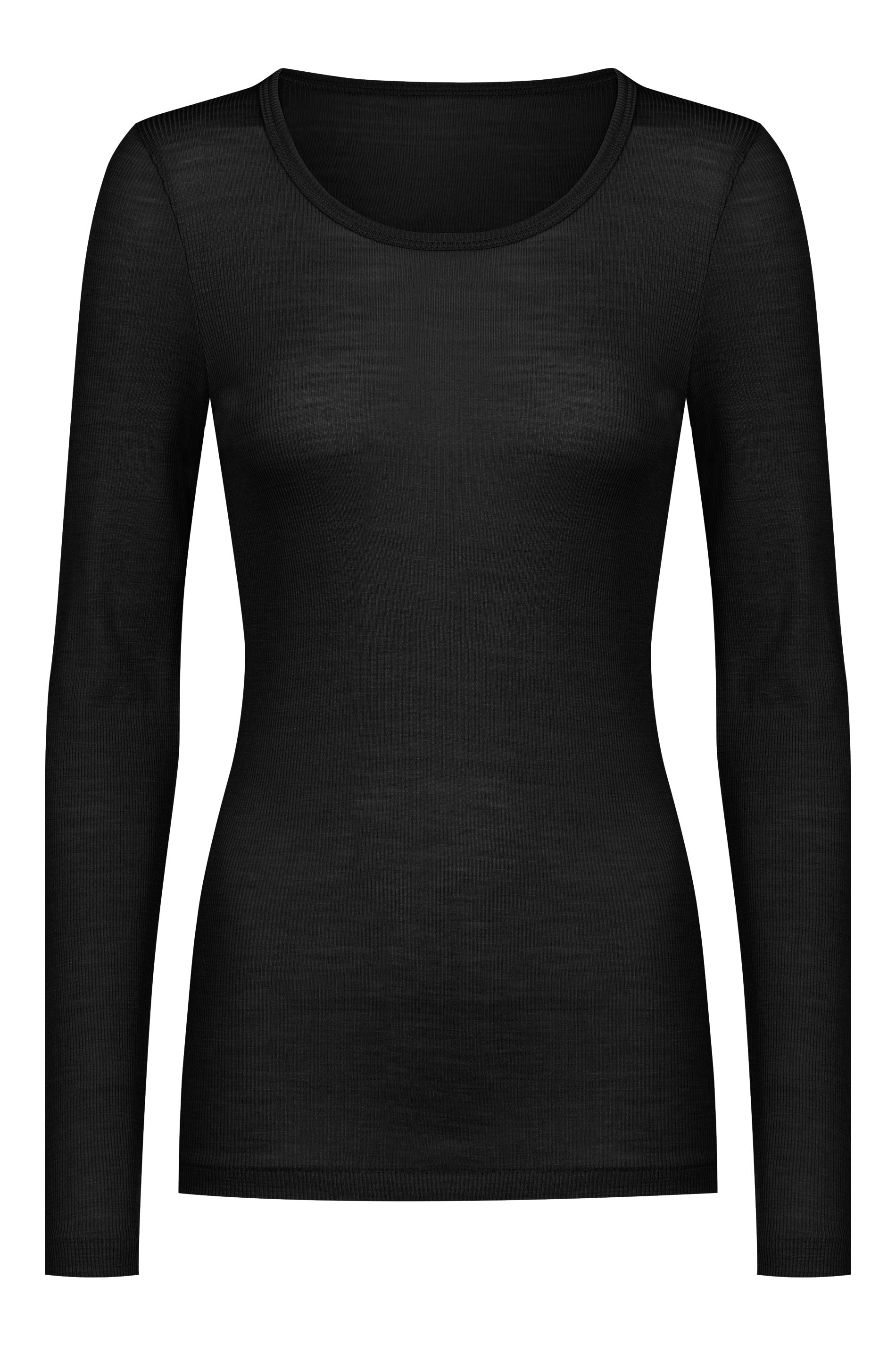 Mey T-shirt à manches longues »Wool Love« schmale Passform, Langarm, Rundhals-Ausschnitt, Merino-Schurwolle