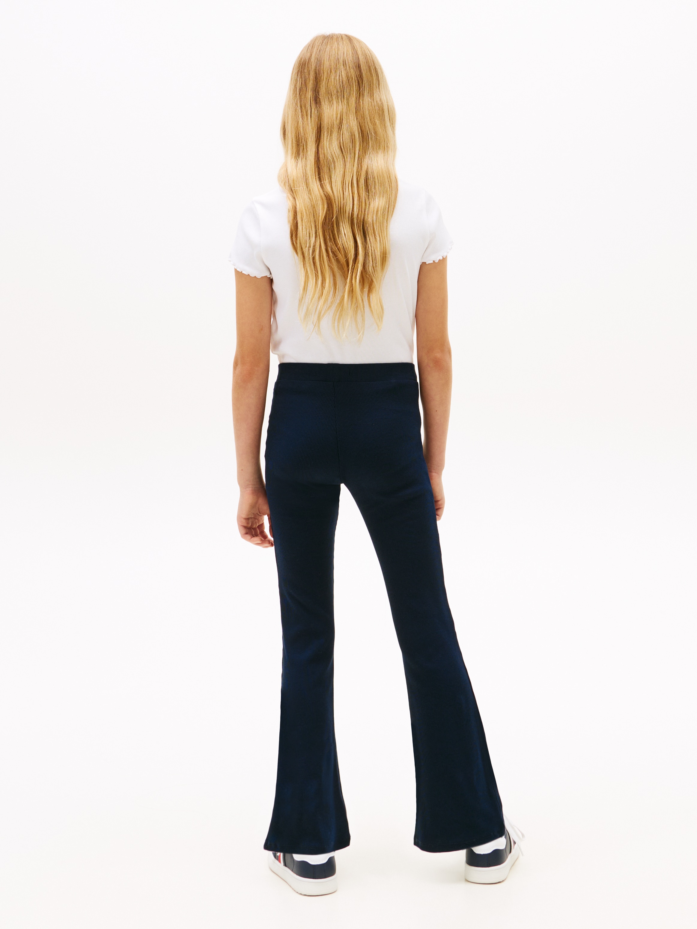 Tommy Hilfiger Leggings »RIB FLARE«  Kinder bis 16 Jahre, Stretch