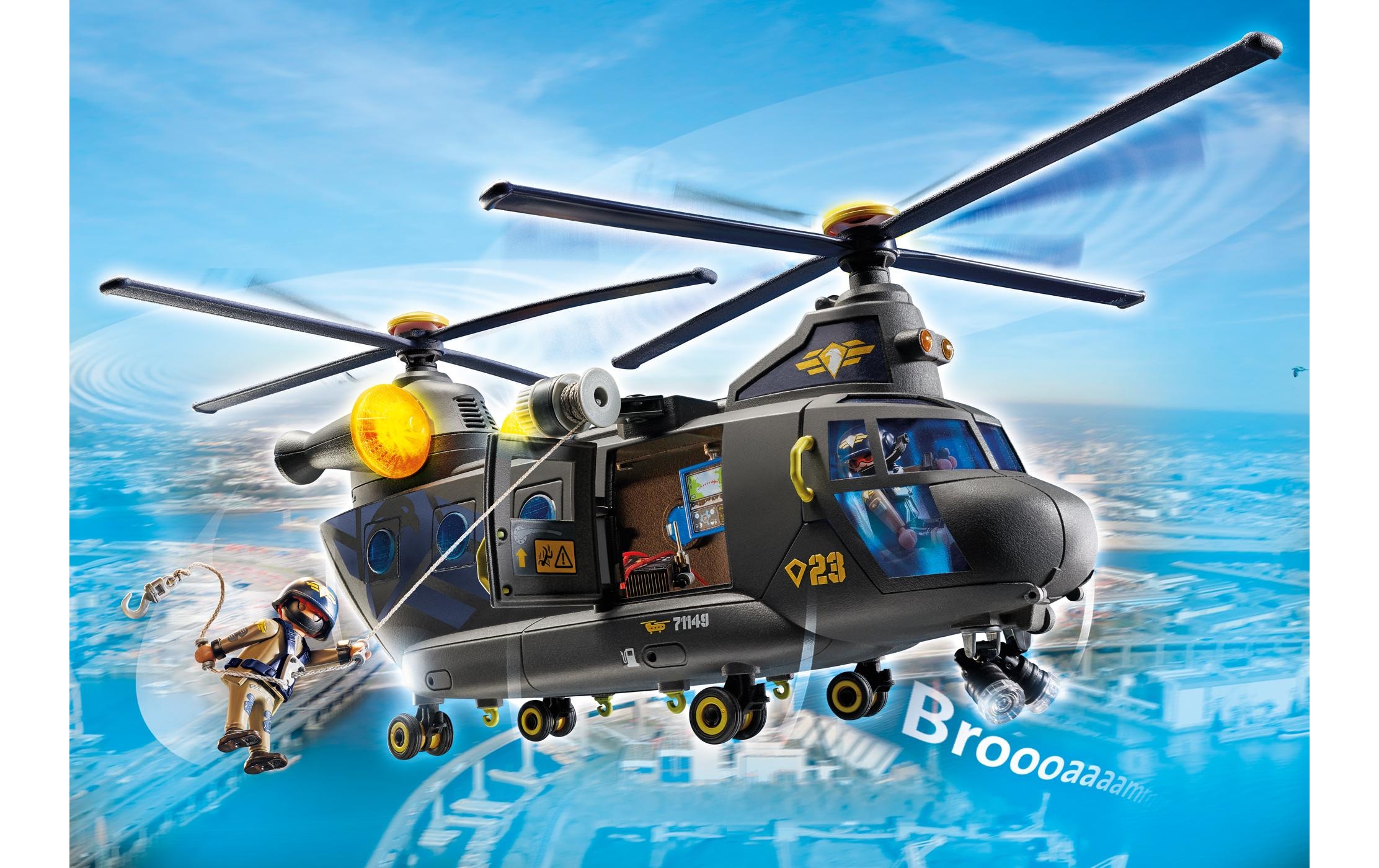 Playmobil® Briques de jeu »City Action SWAT-Rettungshelikopter 71149«