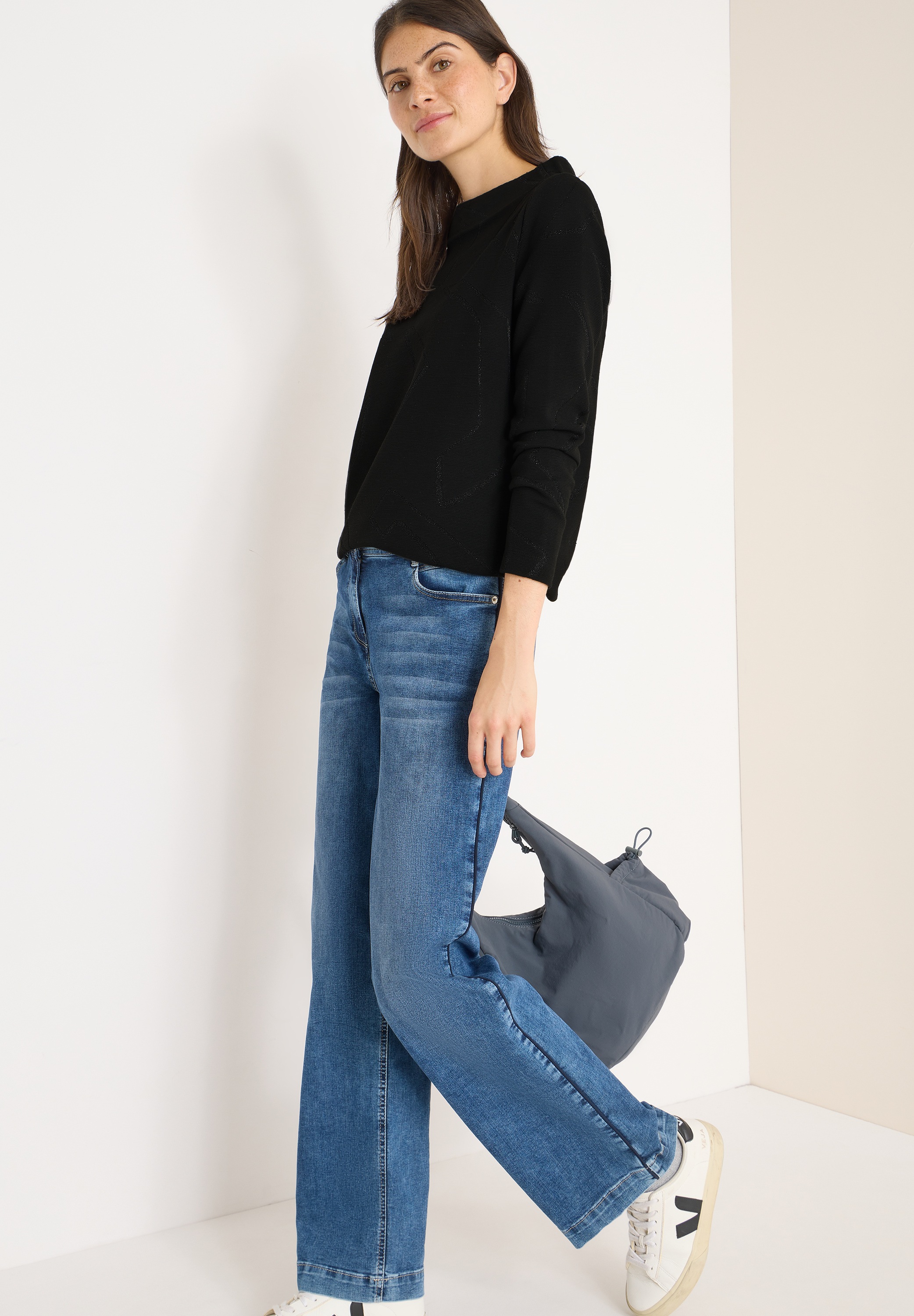 Cecil Pull à col montant