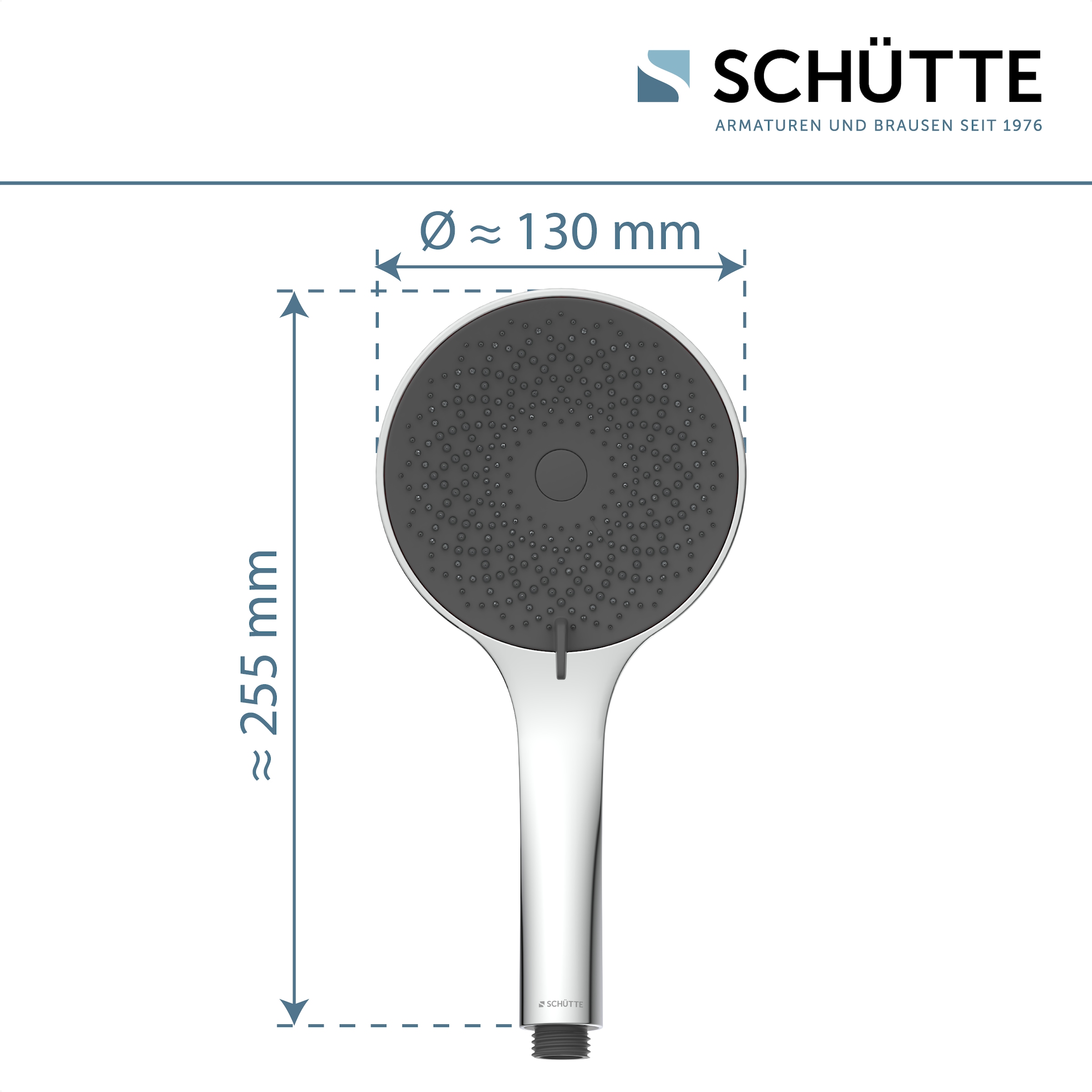 Schütte Handbrause »CAPRI« Duschbrause, 3-fach verstellbar, Antikalk, wassersparend