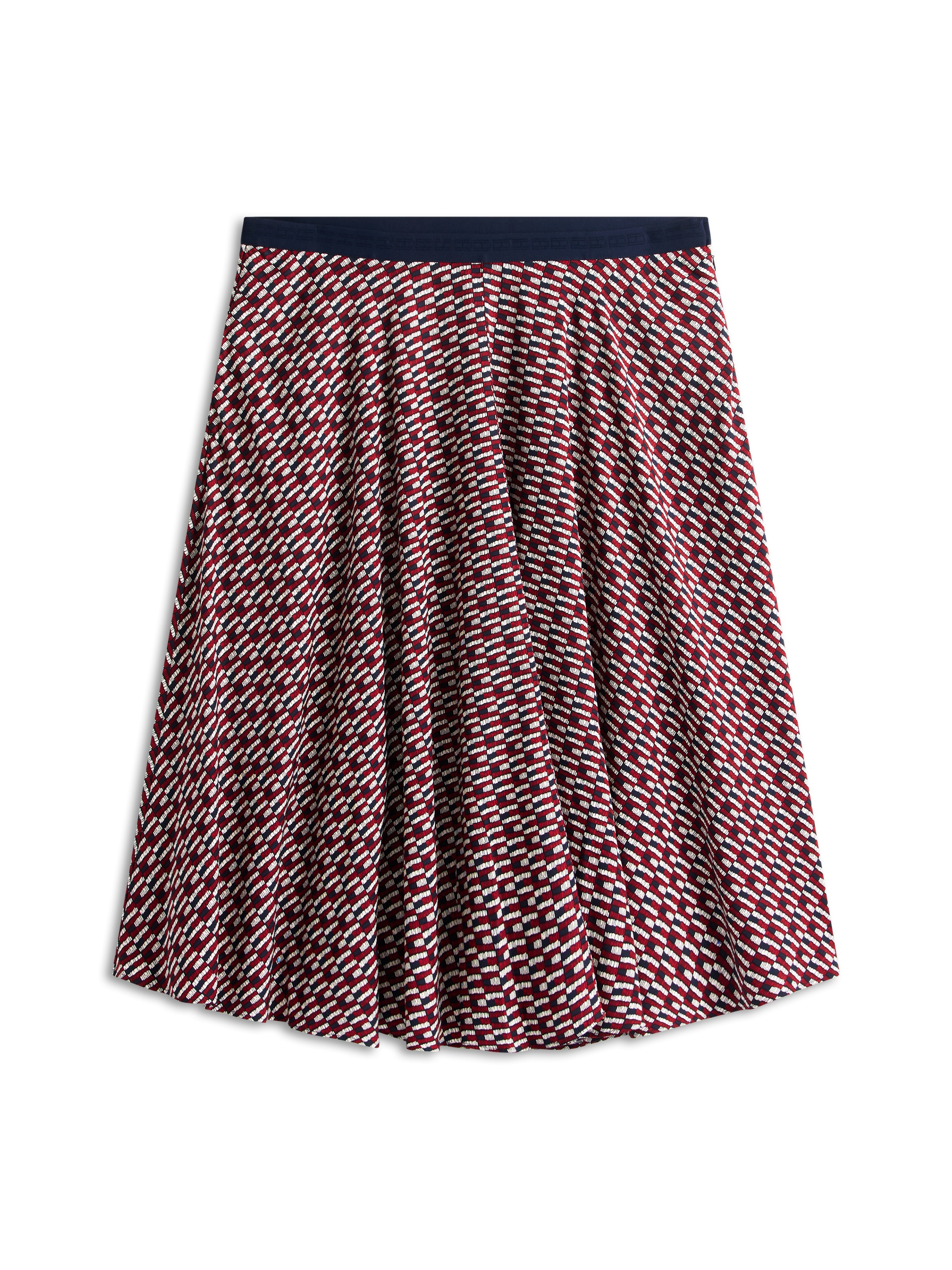Tommy Hilfiger Curve A-Linien-Rock »CRV VIS TWILL A-LINE MIDI SKIRT« in grossen Grössen