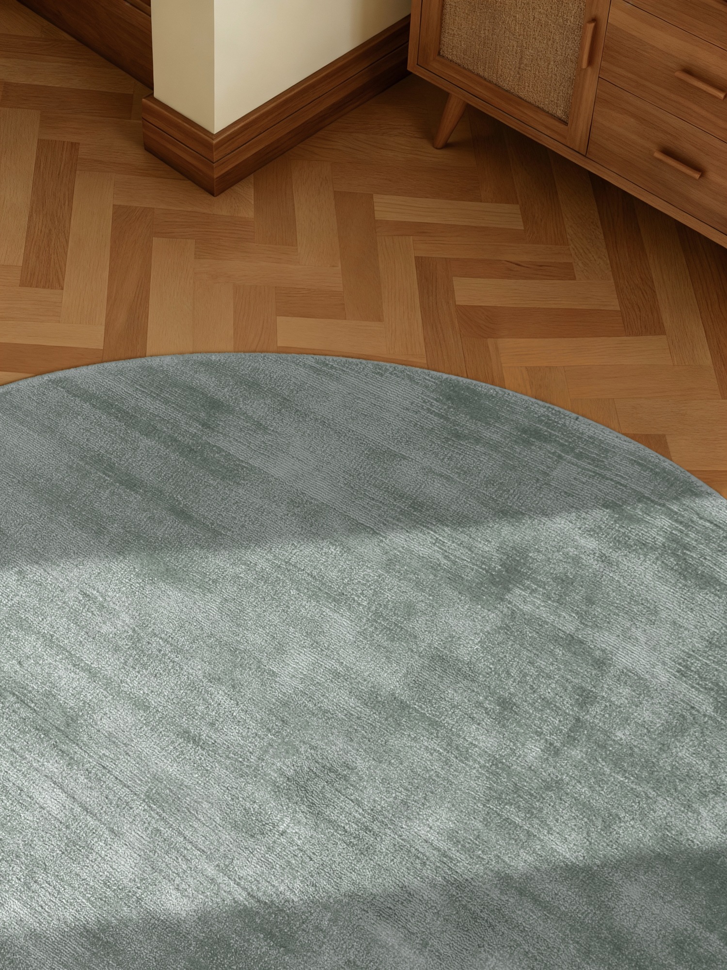 vikosa Tapis »Noemi« Rond 10 mm Höhe Dezenter Glanz, Weich, Seidenoptik, Viskose, Wohnzimmer, Schlafzimmer