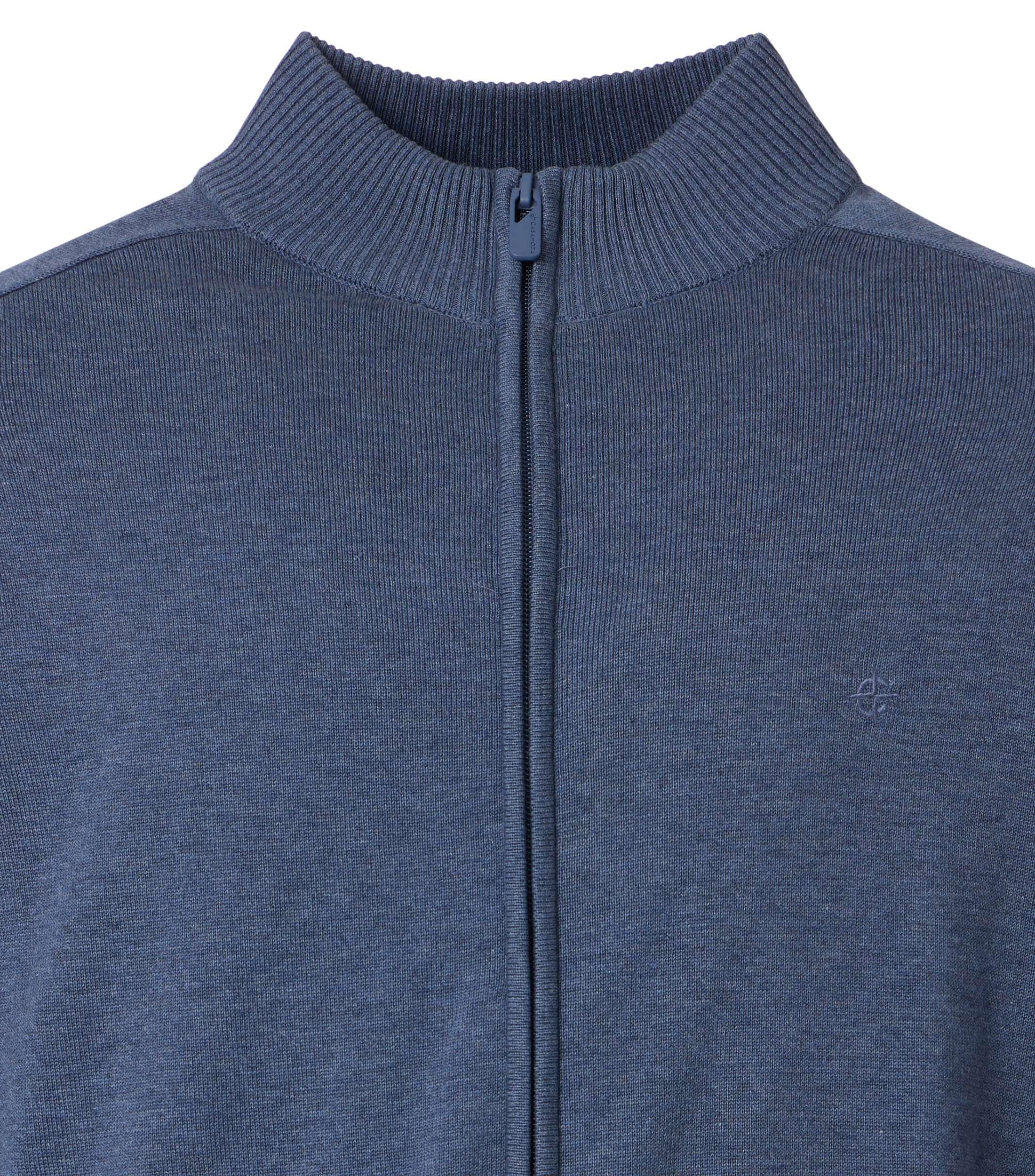 CASAMODA Veste en tricot »Strickjacke« avec col montant et fermeture éclair