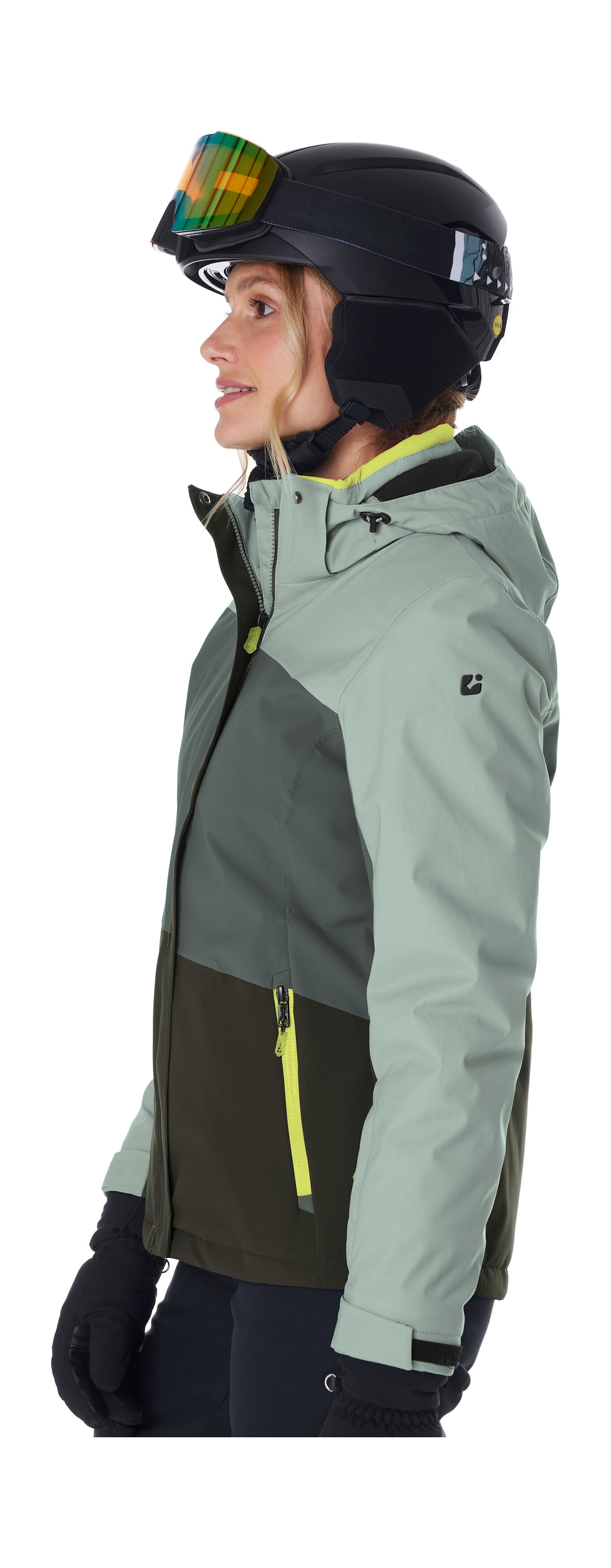 Killtec Veste de ski »KSW 67 WMN SKI JCKT« Veste de ski femme : imperméable, respirante, capuche amovible