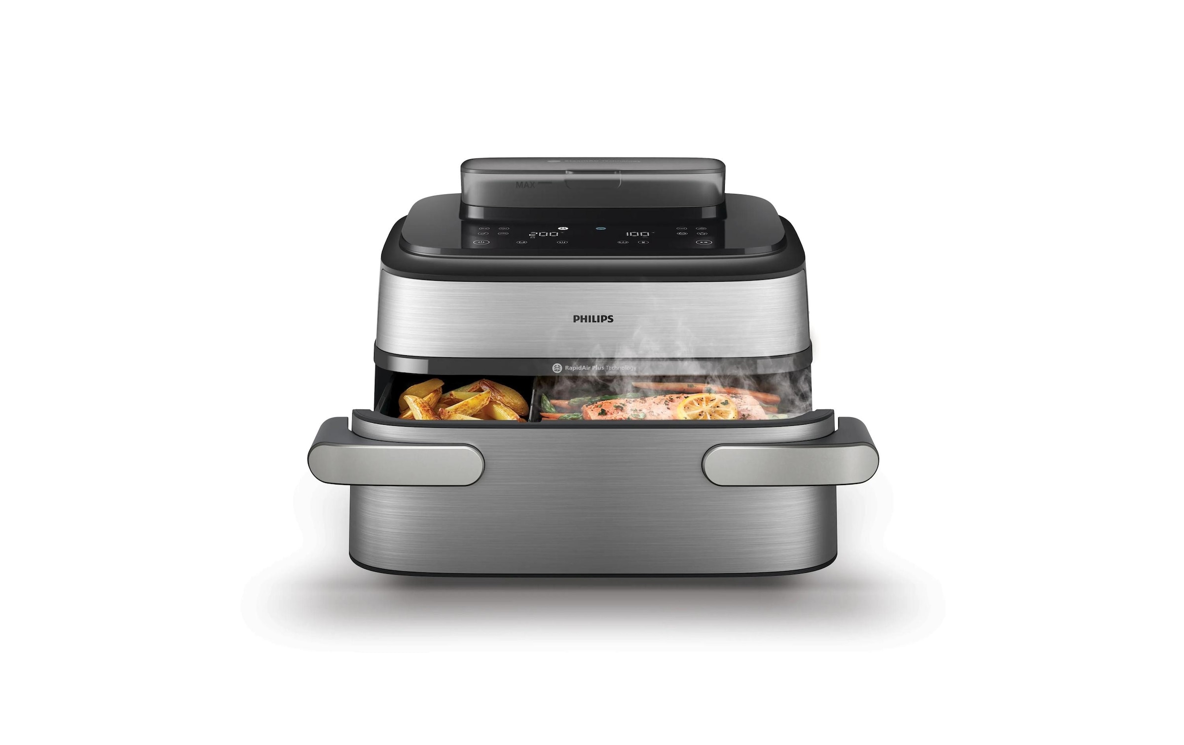 Philips Friteuse à air chaud »NA565/92 9,5 l« 2300 W avec revêtement antiadhésif