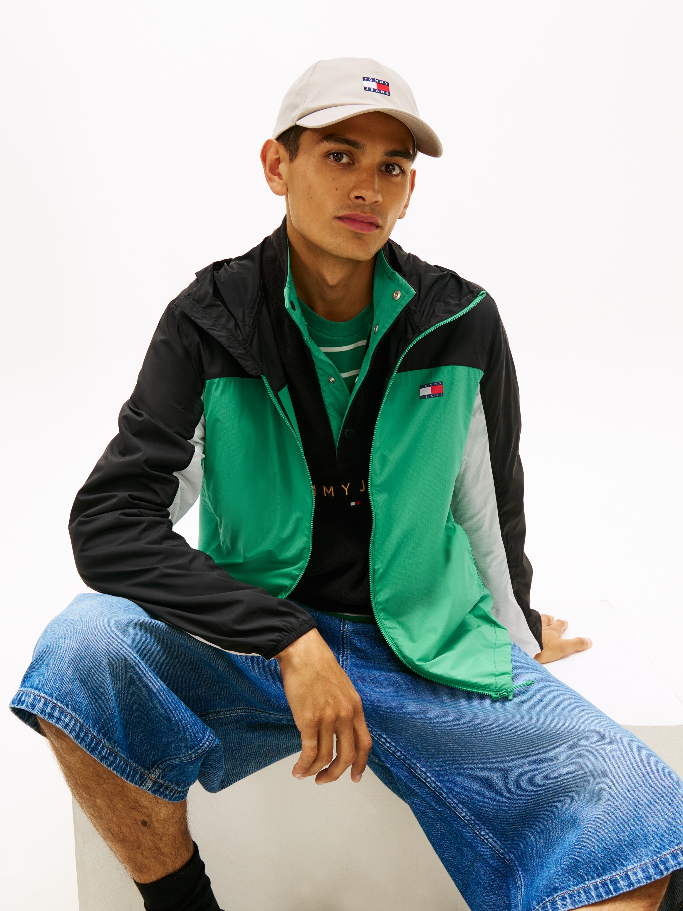 Tommy Jeans Baseball Cap »TJM HERITAGE CORE CAP« UNISEX Klemmverschluss, grosse Logostickerei