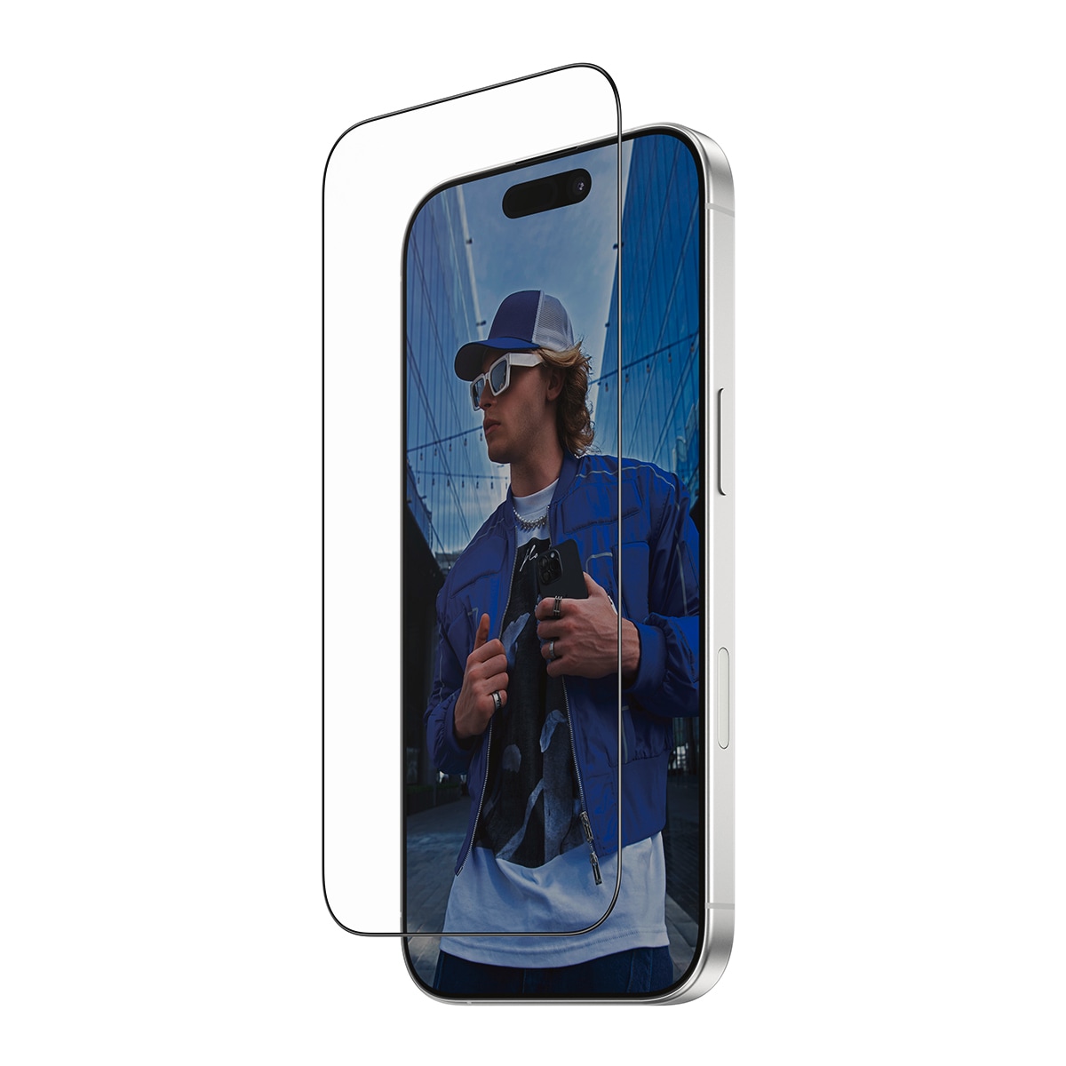 CARE by PanzerGlass Verre de protection d'écran »Ultra-Wide Fit Screen Protector FASTFIT IN-A-BOX« für Apple iPhone 17 Displayschutzfolie, Schutzfolie, Bildschirmschutz, kratz- & stossfest