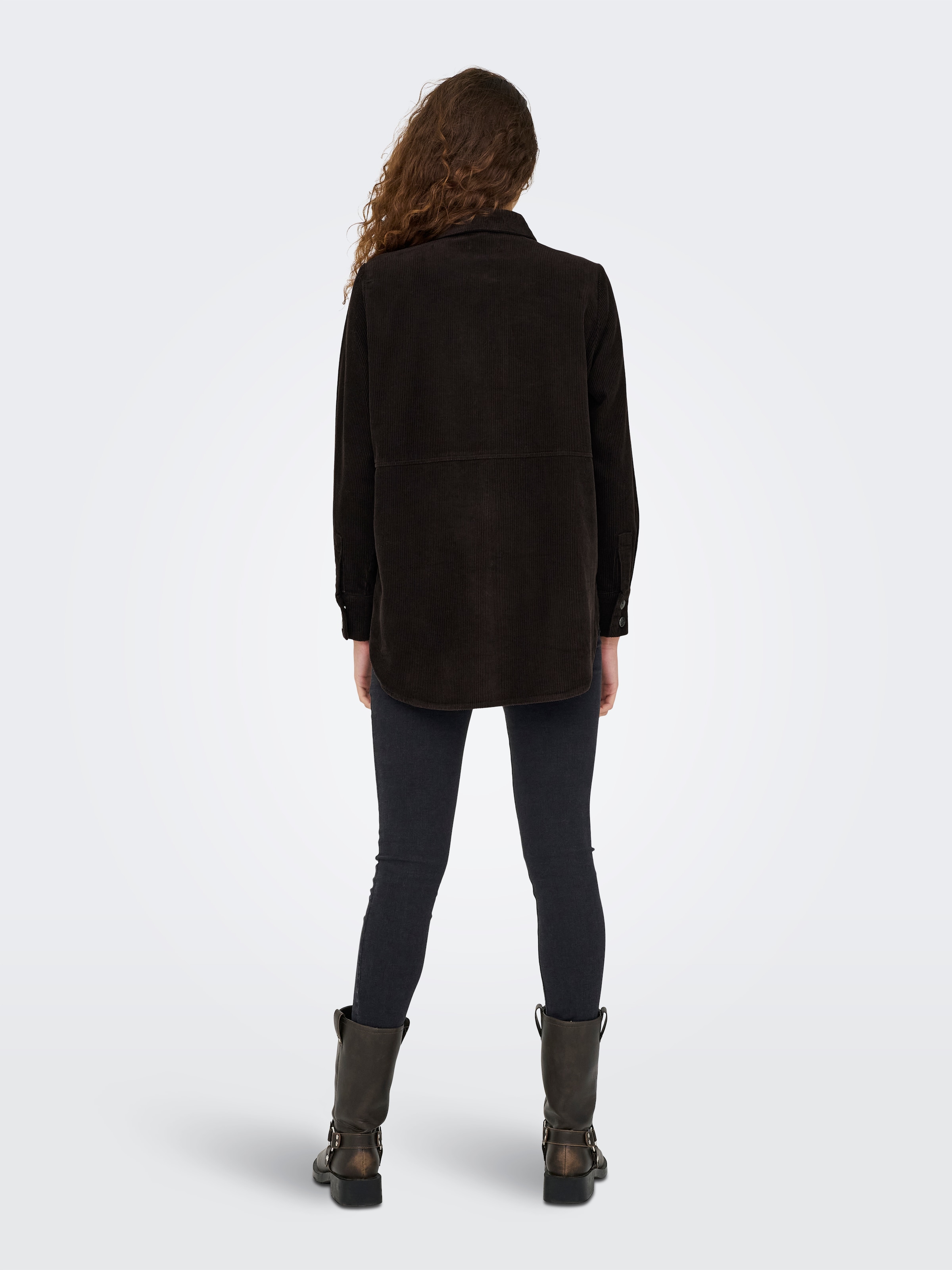 JDY Blouse chemise »JDYSHIRAZ L/S LONG SHIRT PNT NOOS« coton, coupe ample