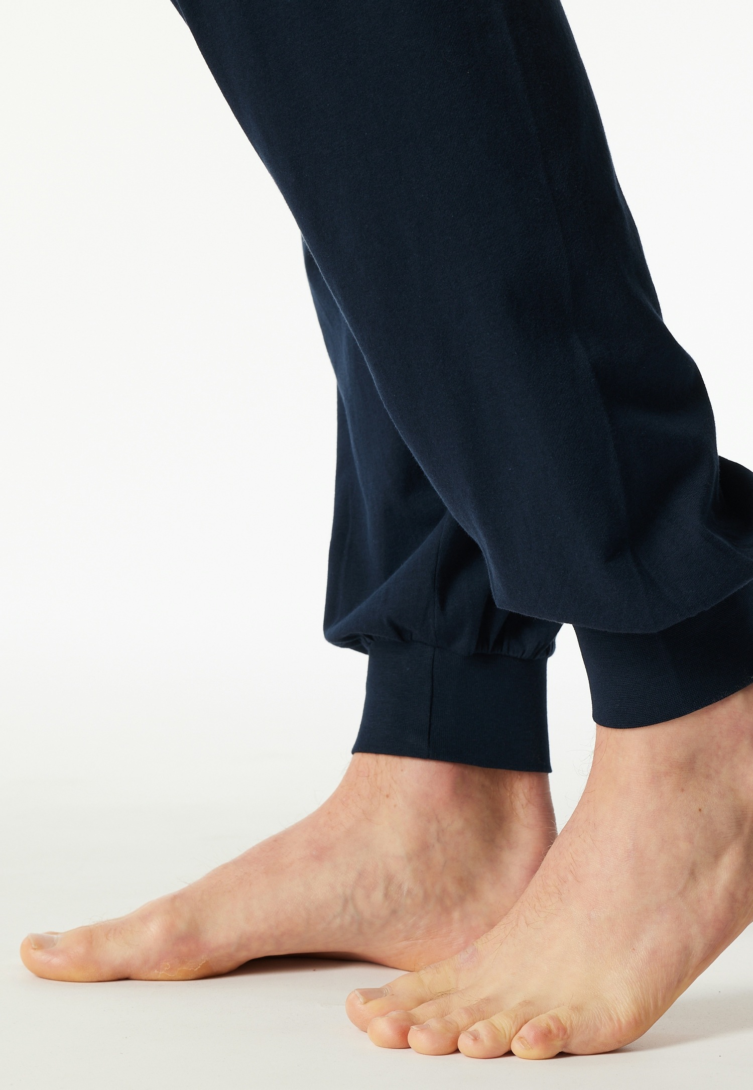 Schiesser Pyjama »Comfort Essentials« 2 pièces mit angenehmen Bündchen