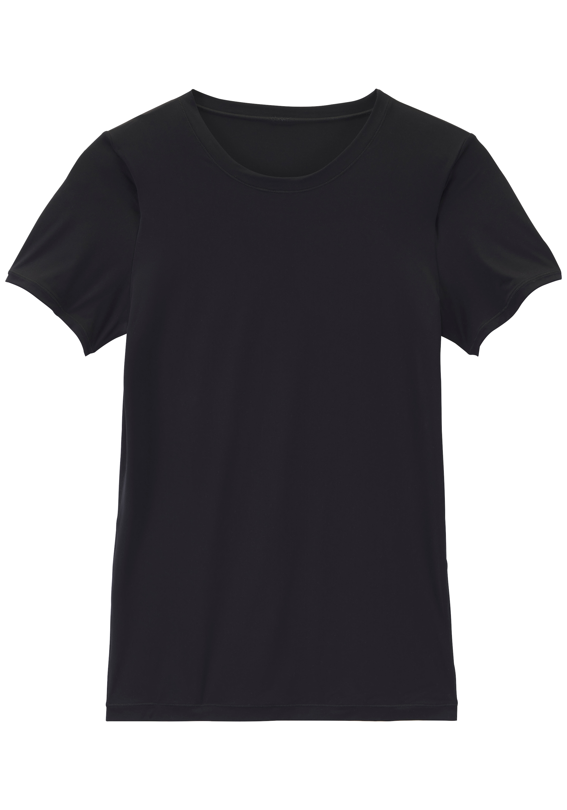 Copenhagen Studios T-Shirt weicher und elastischer Materialmix, unifarbene Optik