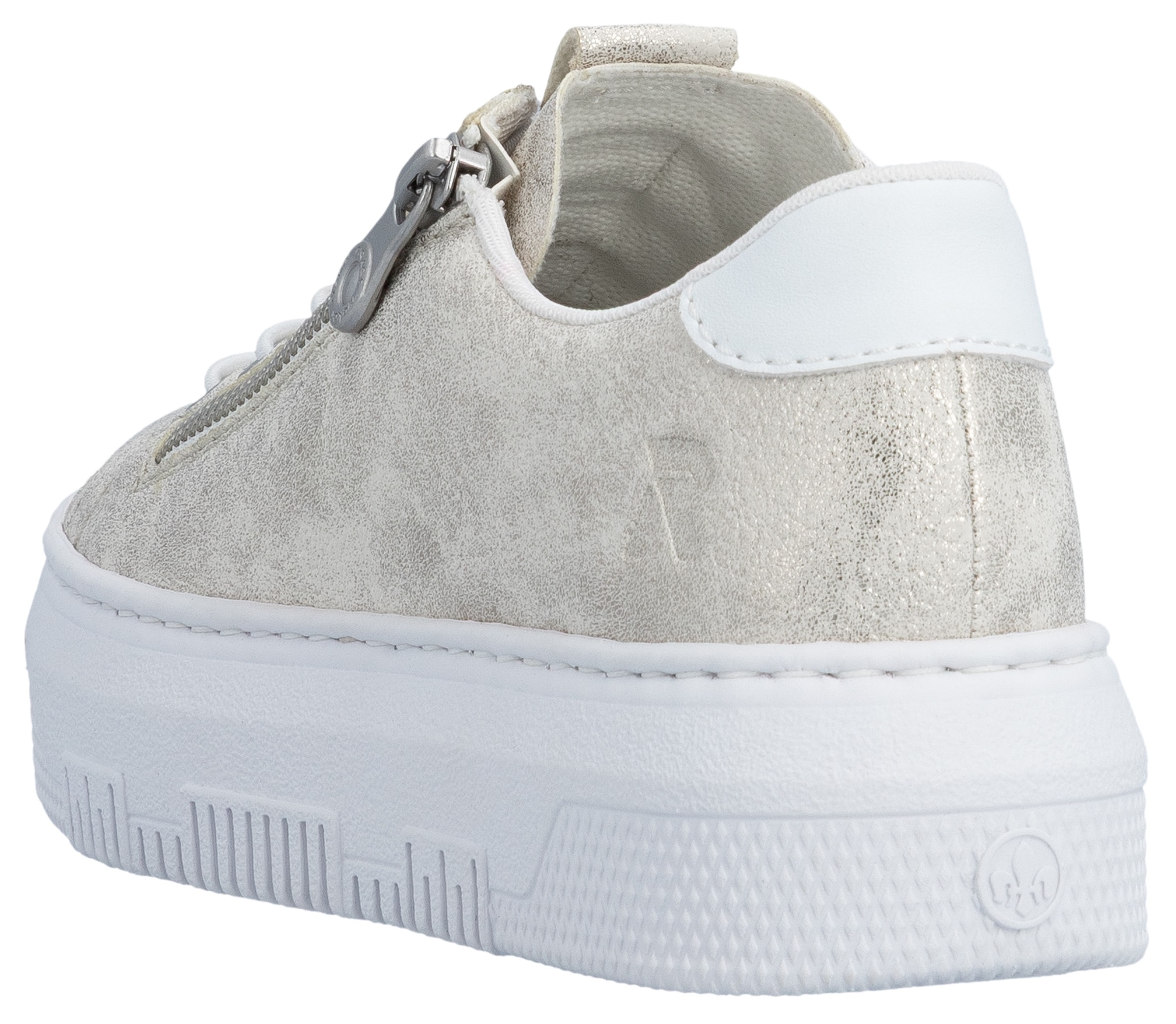 Rieker Baskets à plateforme  Sneaker, Slip-On Sneaker, Slipper mit Schaftrandpolster