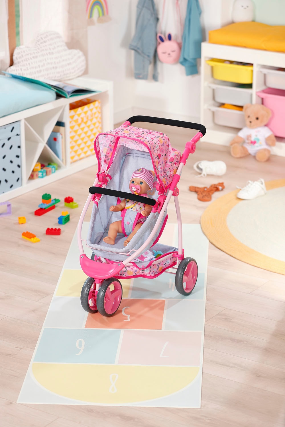 Baby Born Poussette de poupée combinée »Deluxe Puppenwagen«