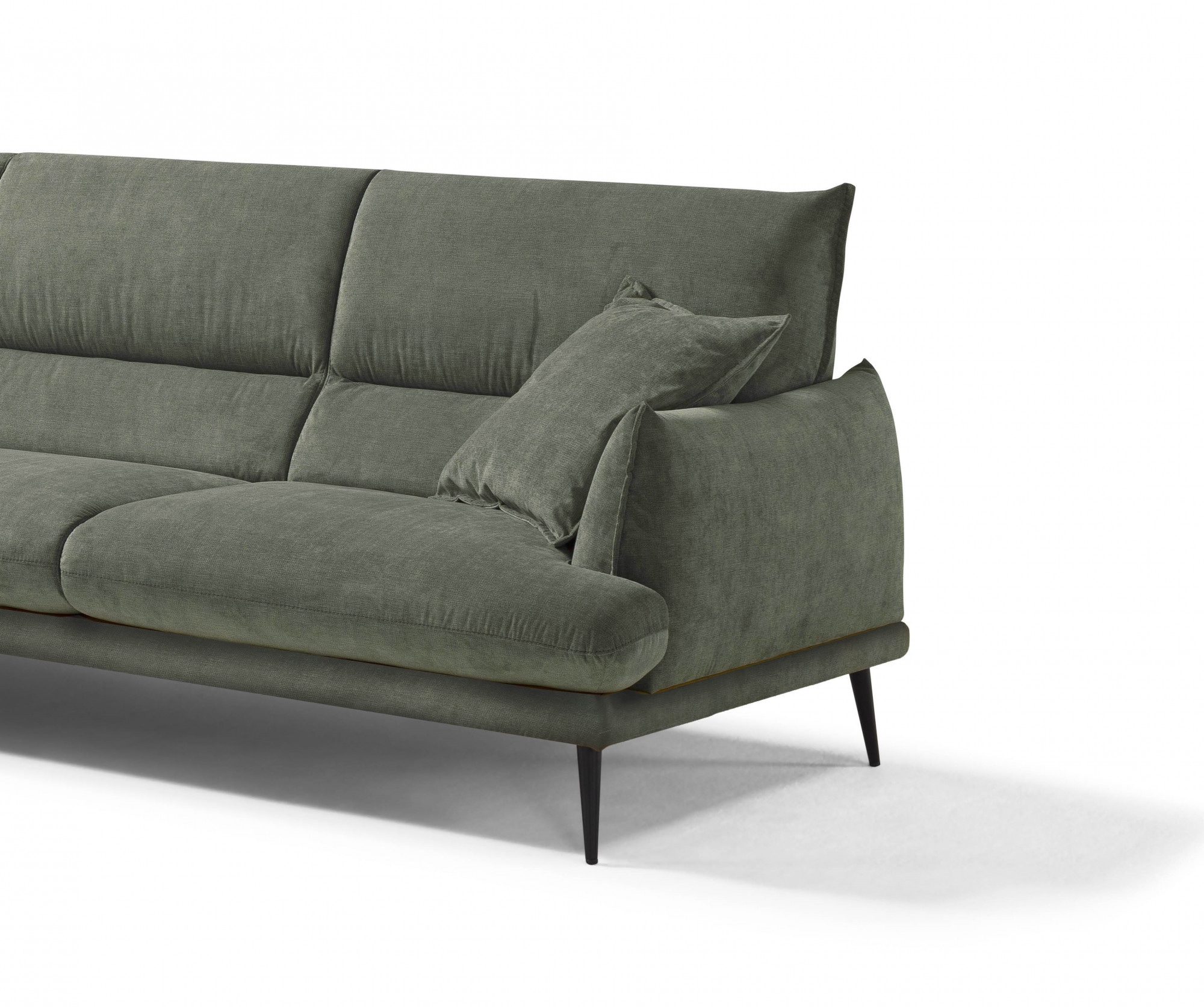 Egoitaliano Canapé d'angle »FUNNY, hochwertiges und aktuelles Design, bequeme Rückenlehne« hochwertiger Sitzkomfort, L-Form