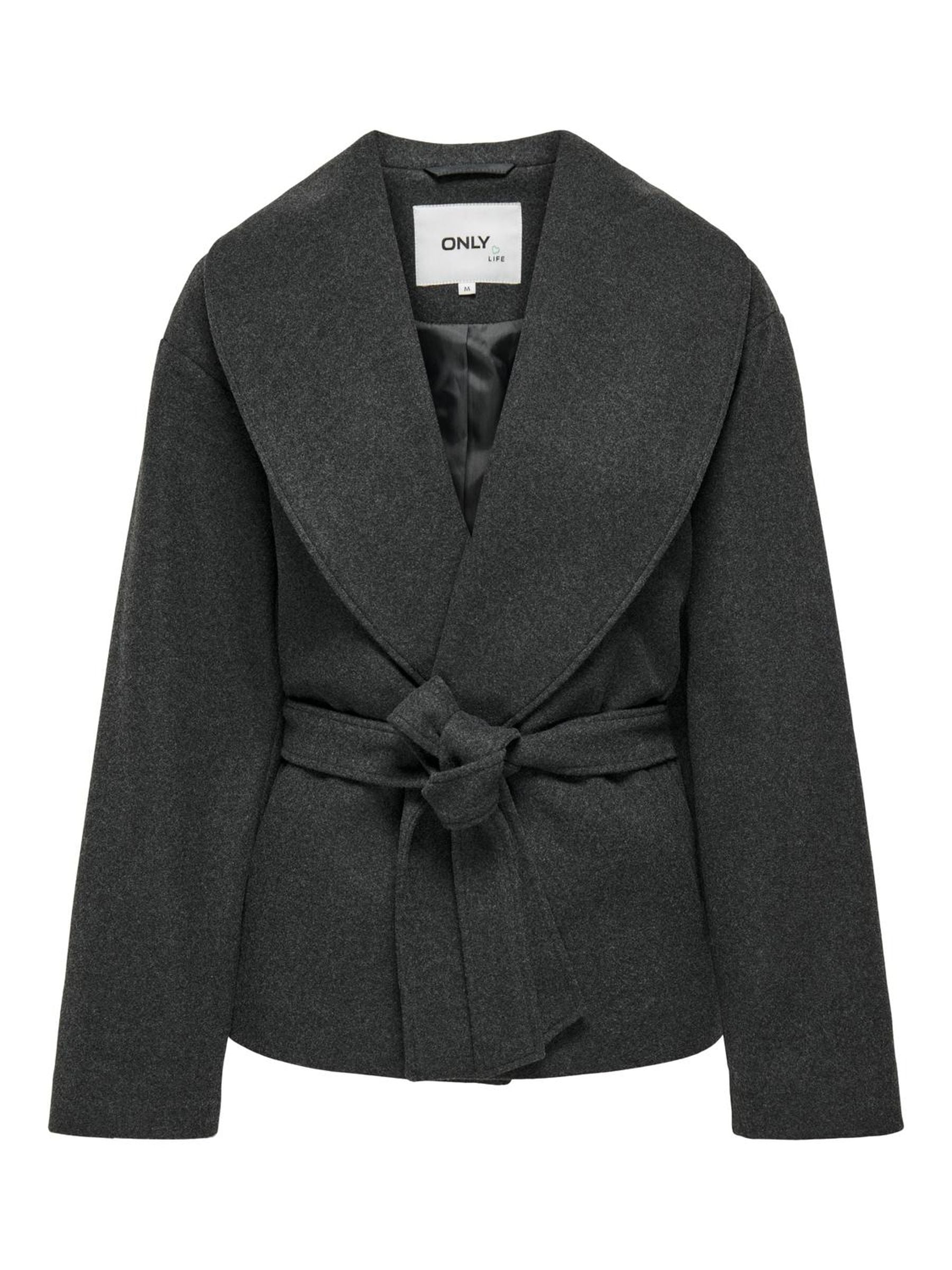 ONLY Manteau court »ONLAUGUSTA LIFE SHORT COAT OTW« fibre synthétique
