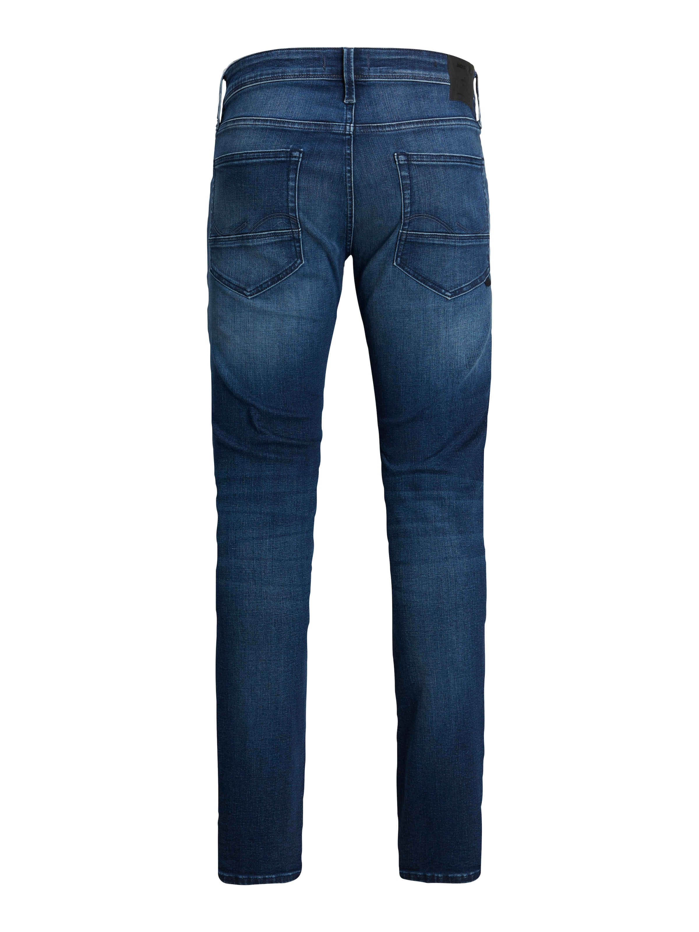 Jack & Jones Slim-fit-Jeans »JJIGLENN – Slim-Fit-Jeans mit niedriger Leibhöhe«, Used, modisch, slim fit, Denim/Jeans
