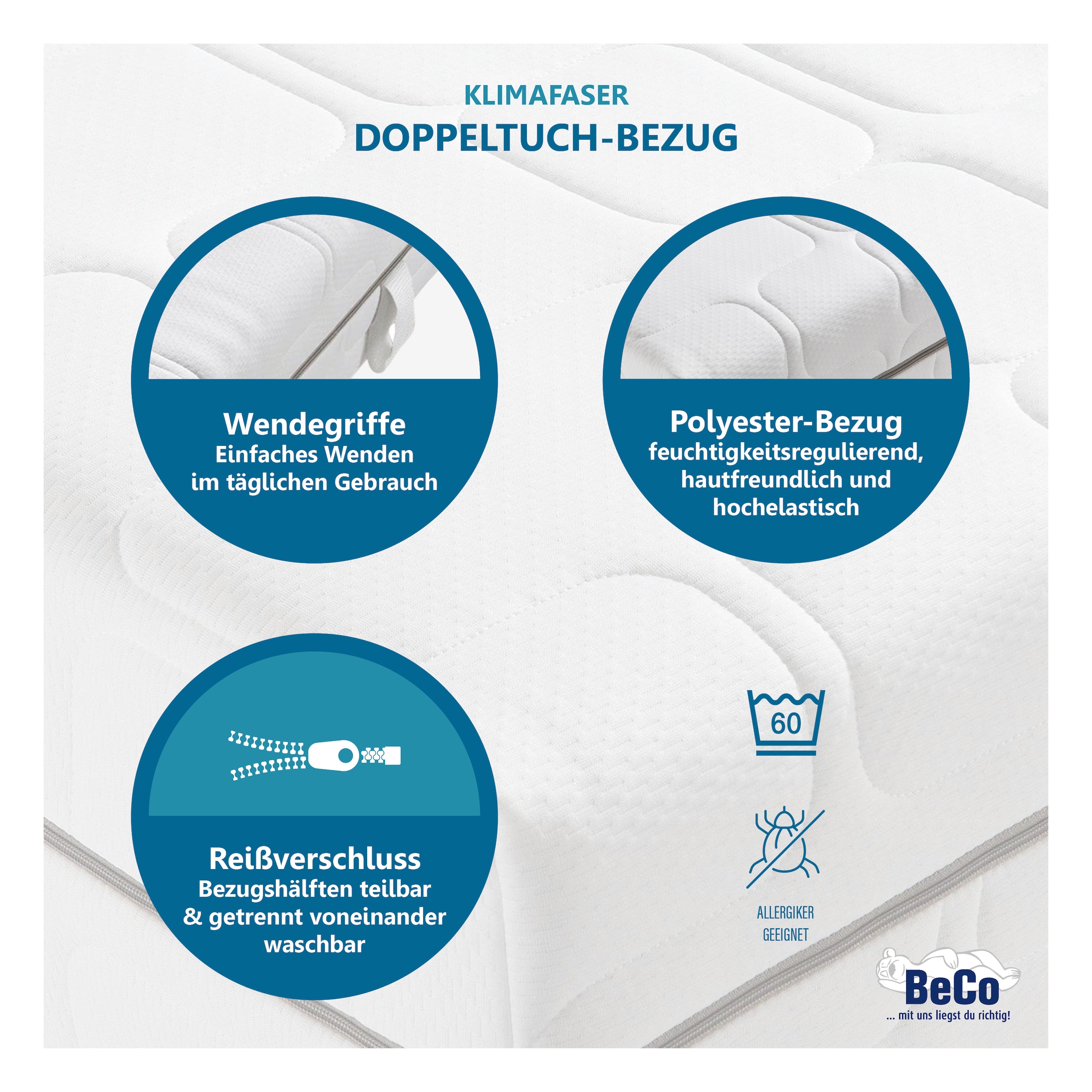 Beco Matelas mousse confort »Grand Master, Matratze in 90x200 cm und weiteren Grössen erhältlich« 26 cm hoch Raumgewicht: 26 kg/m³ 1 cuis tlg. Note TRÈS BIEN*, dormir comme dans un hôtel de luxe à prix sensationnel