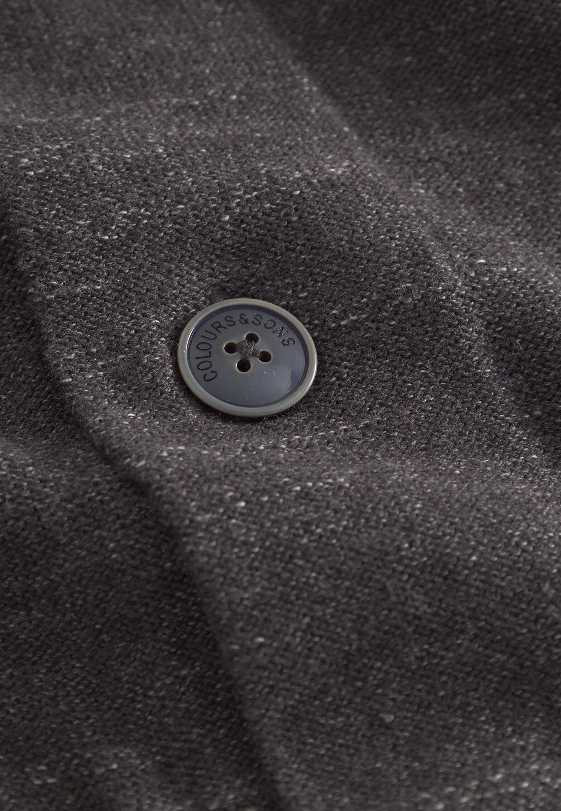 colours & sons Kurzjacke »colours & sons Blazer Blazer Slub«