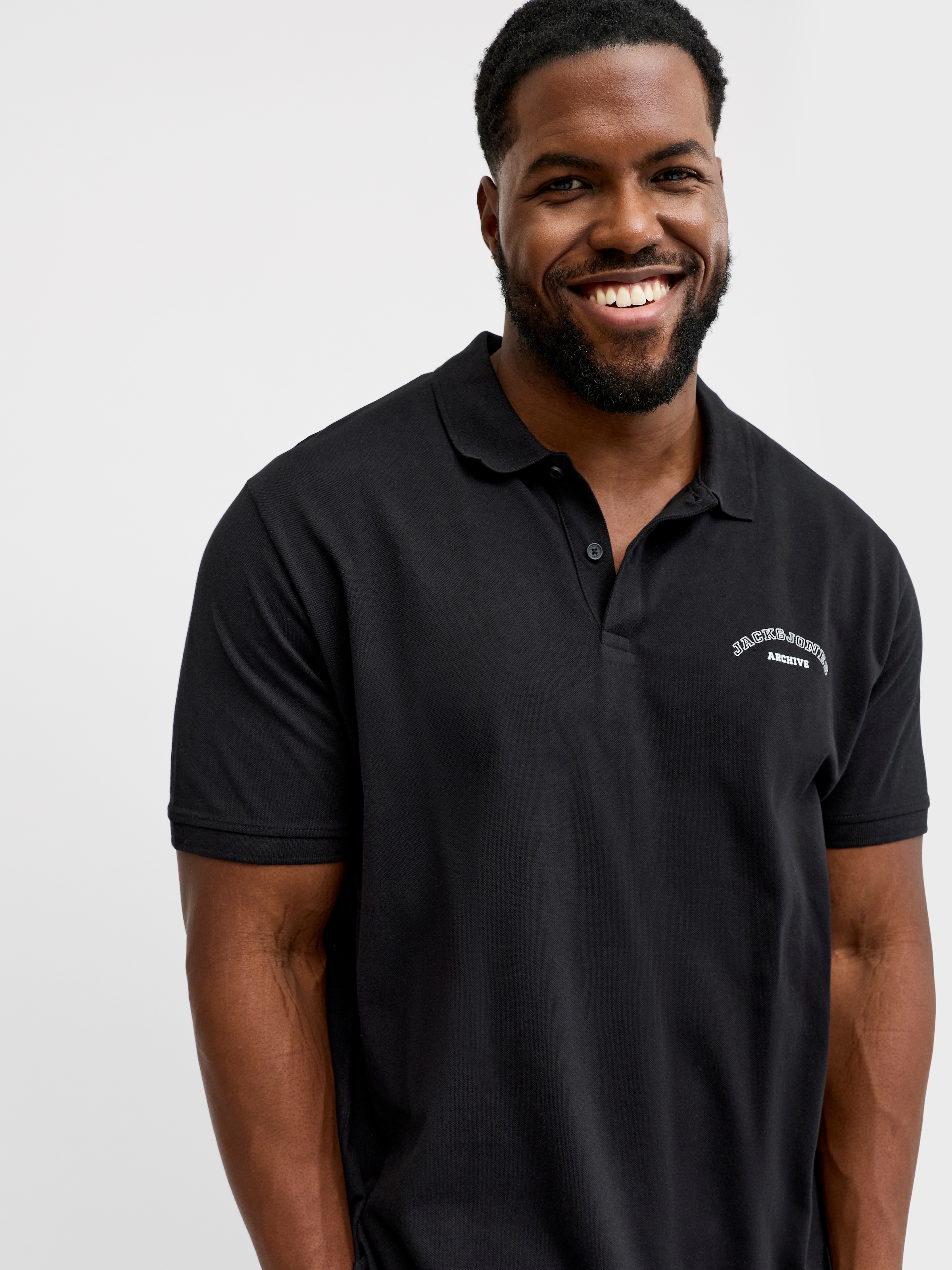 Jack & Jones PlusSize Polo »JJCOLLEGE LOGO POLO SS PLS«
