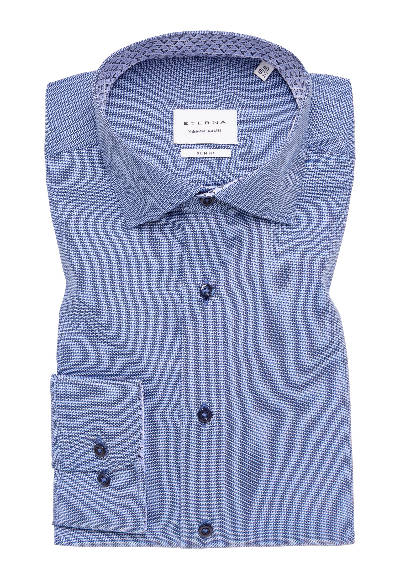 Eterna Chemise à manches longues »SLIM FIT« NON IRON (bügelfrei)