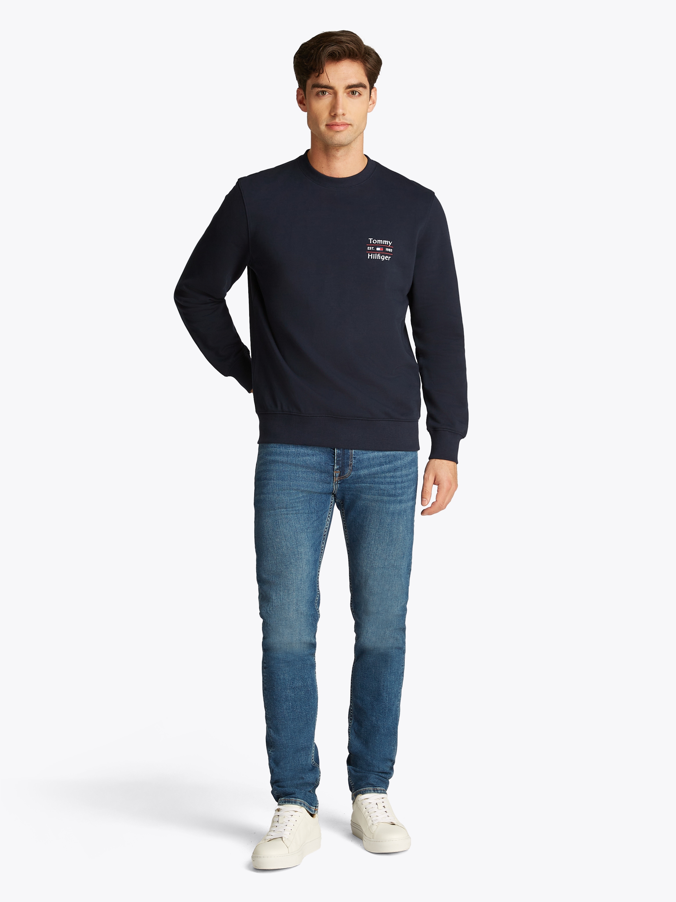 Tommy Hilfiger Sweatshirt »HILFIGER STACK SWEATSHIRT«
