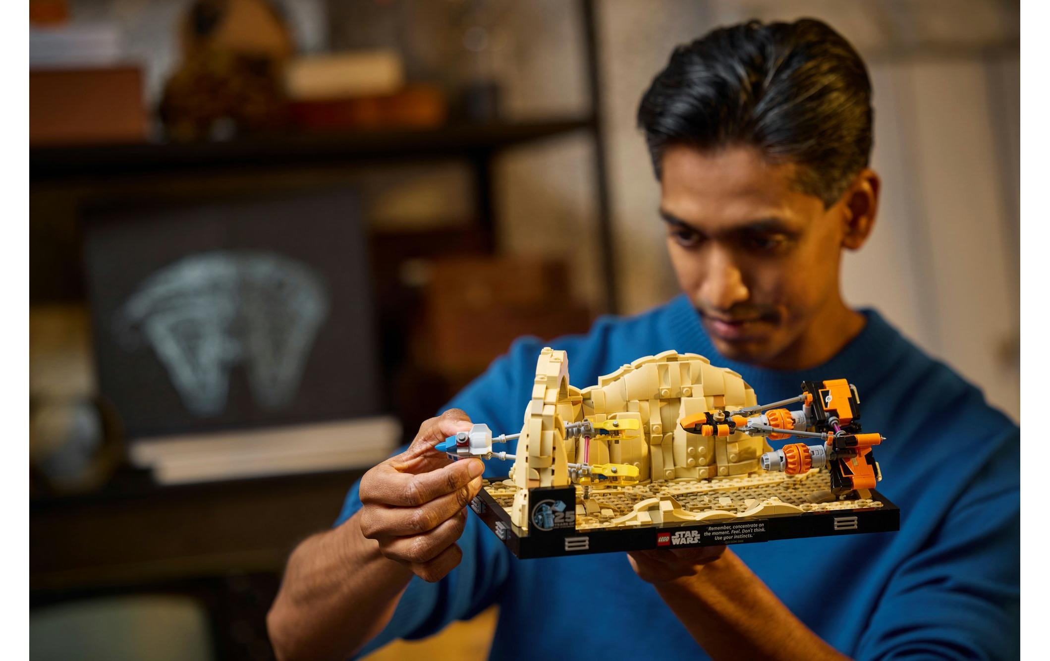 LEGO® Spielbausteine »Star Wars Podrennen in Mos Espa – Diorama 75380«