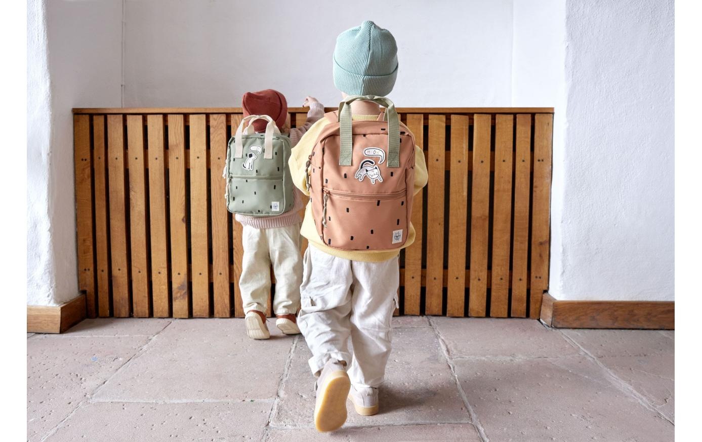 LÄSSIG Sac à dos pour enfants »Mini Square Happy Prints«